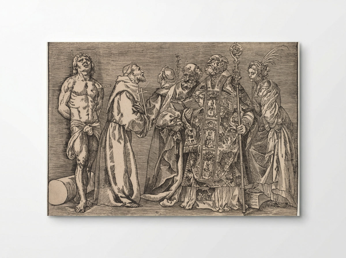 Six Saints - Nicolò Boldrini - Poster