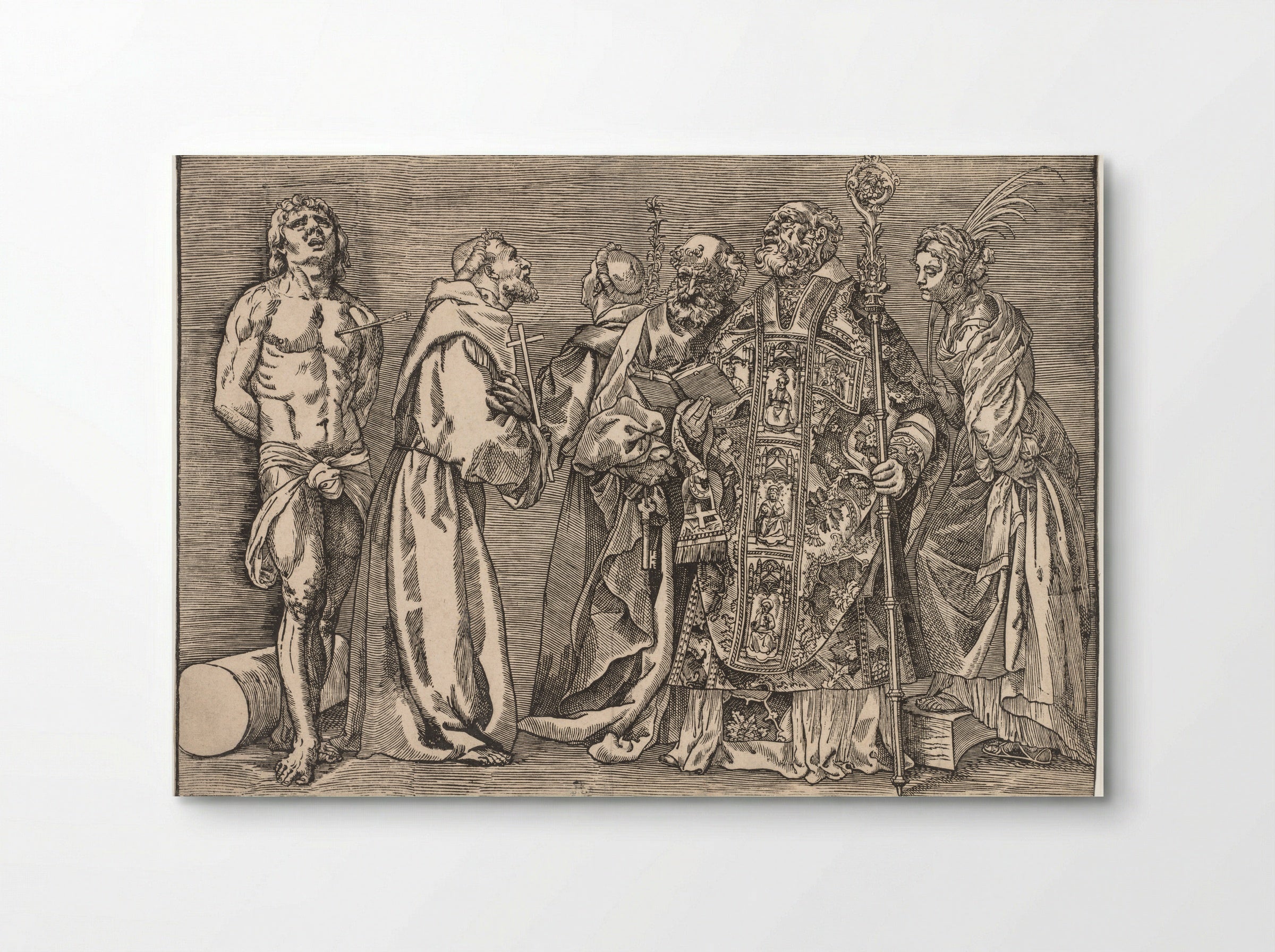 Six Saints - Nicolò Boldrini - Poster