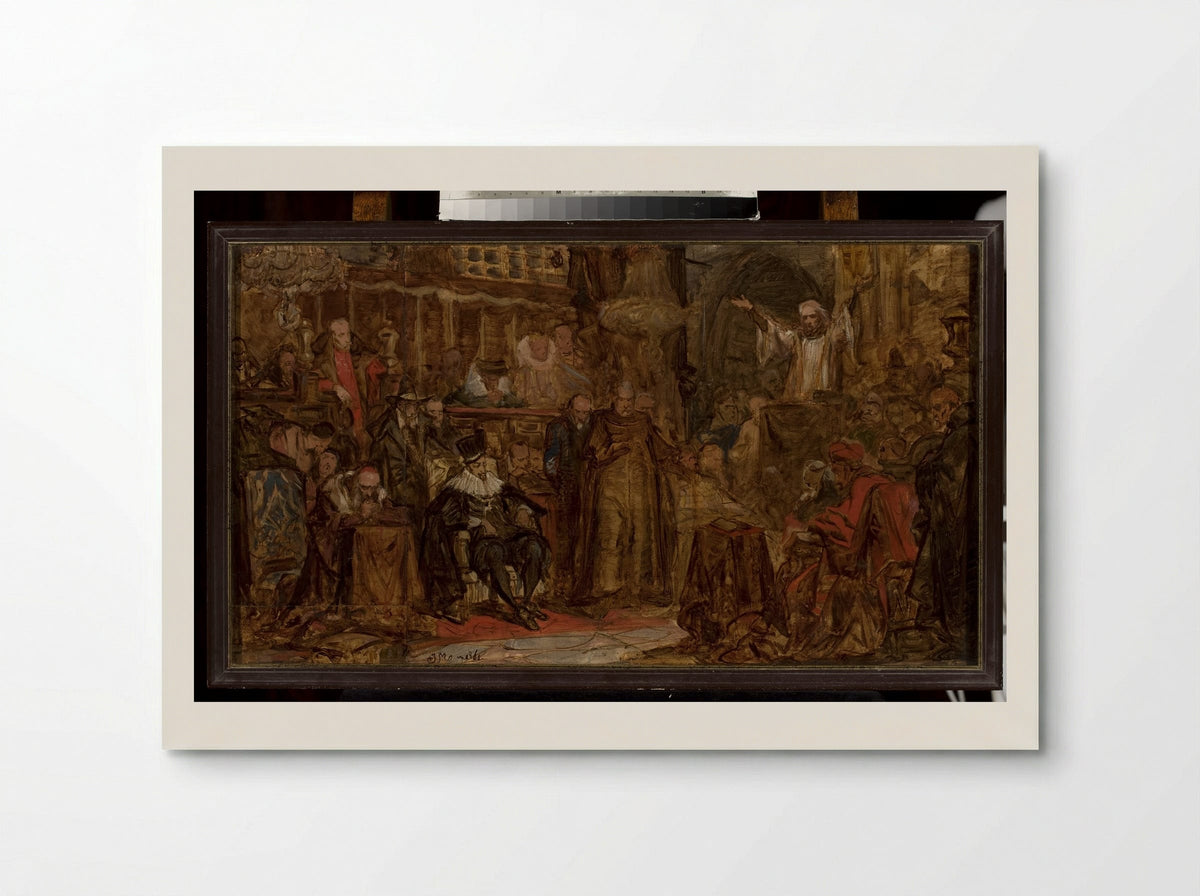 Skarga's Sermon - Jan Matejko - Poster