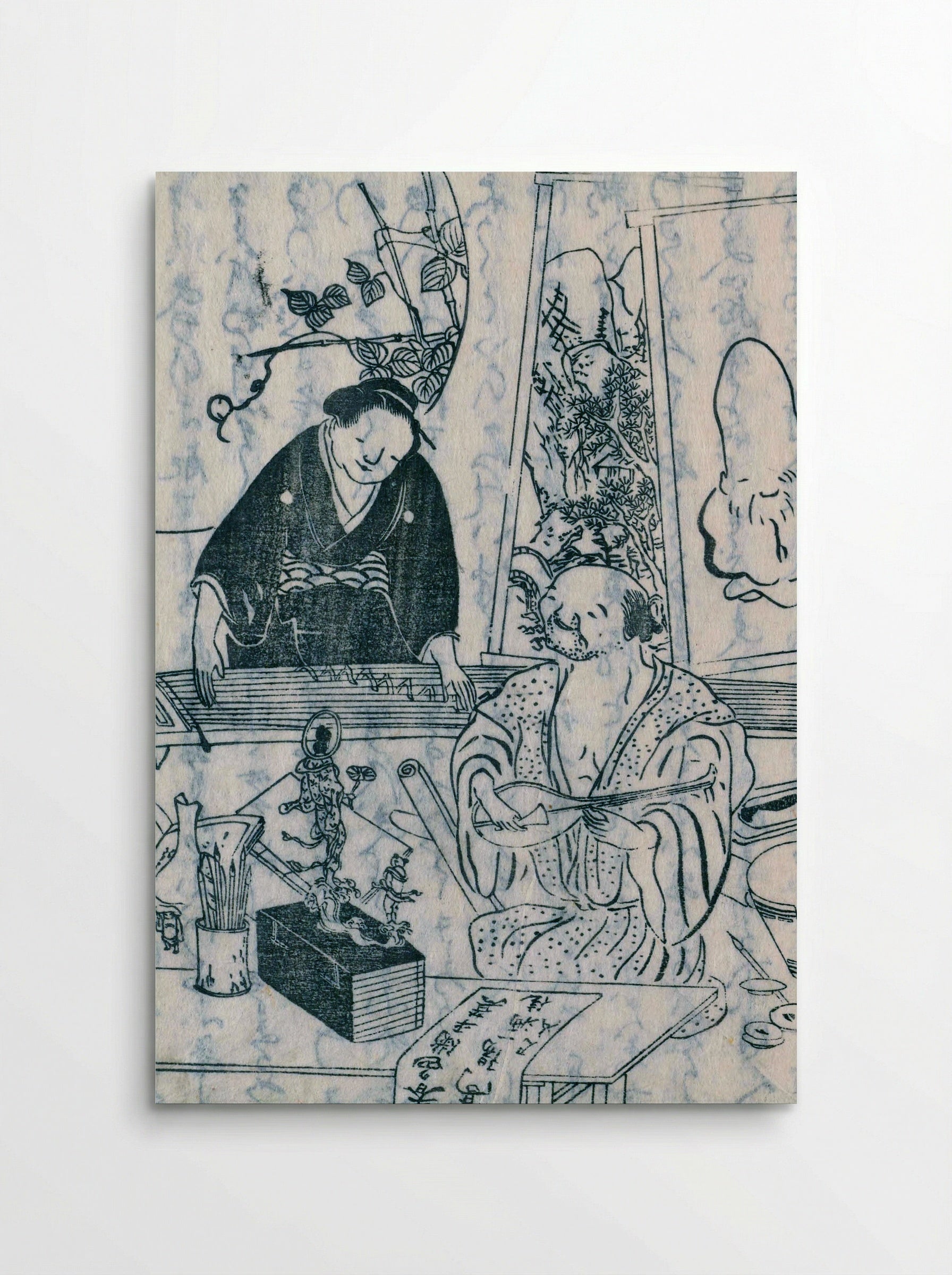 Sketchbook of Ike Taiga (Taigado gafu) - Ikeno Taiga - Poster