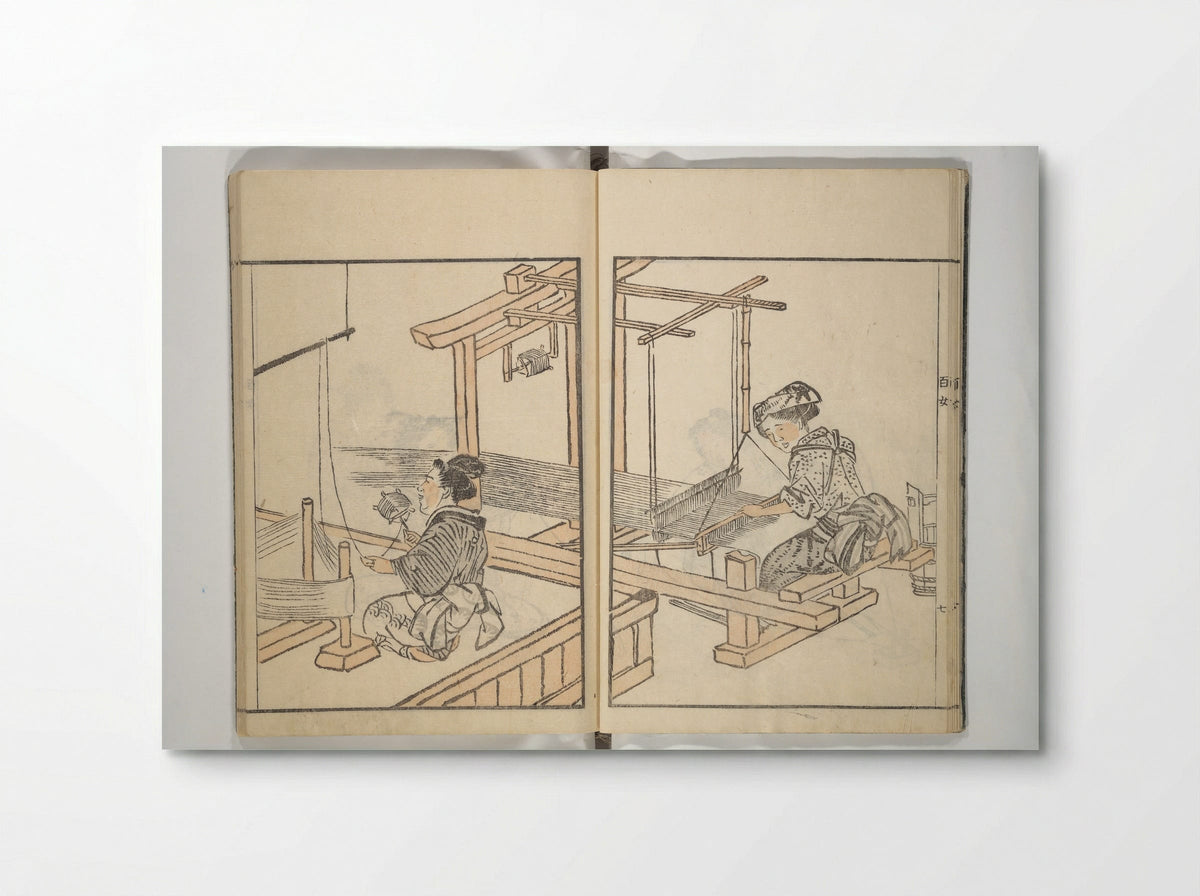 Sketchbook of One Hundred Women (Manga hyakujo) - Aikawa Minwa - Poster