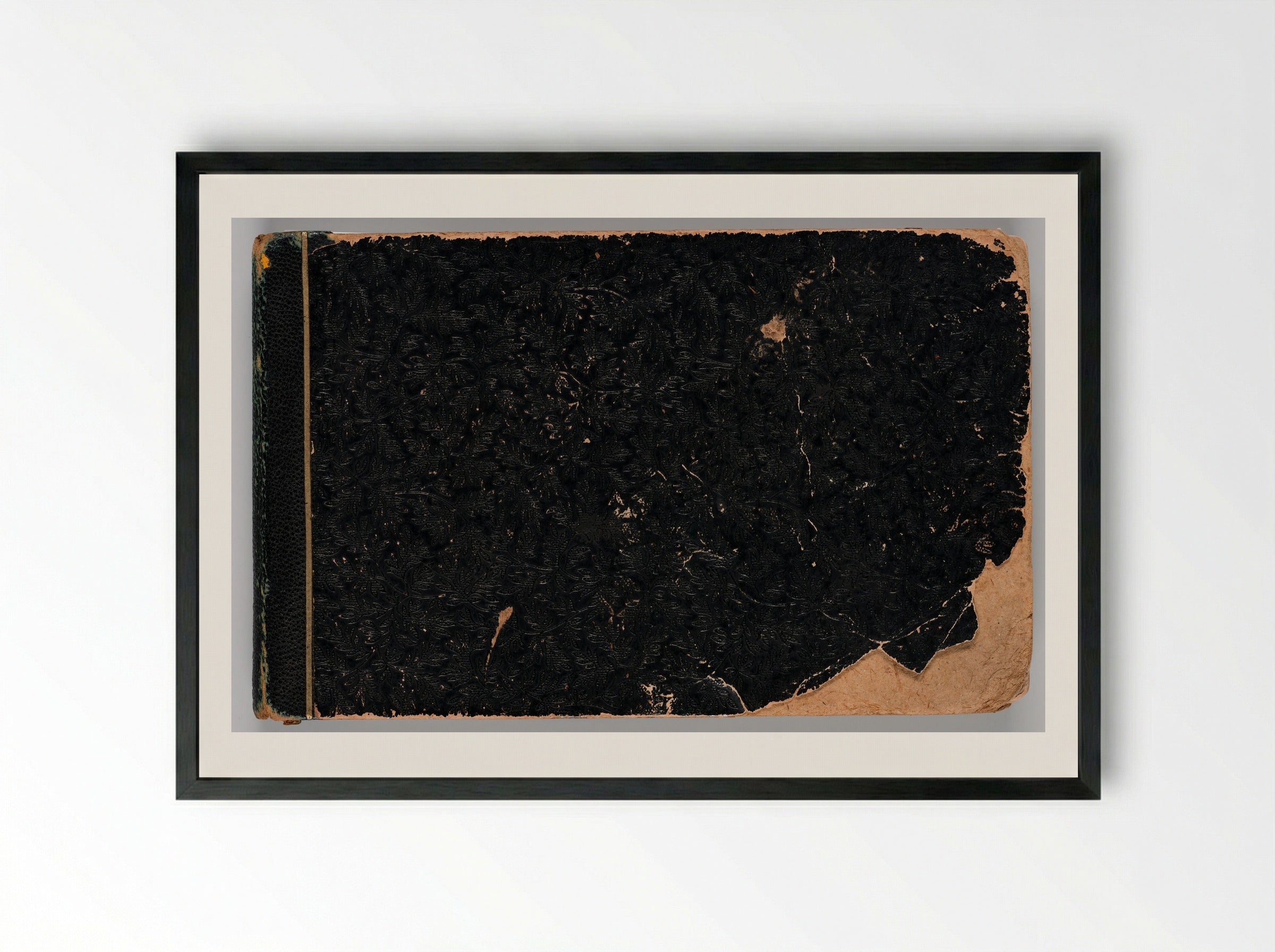 Sketchbook: Adirondacks, Pennsylvania - Sanford Robinson Gifford - Framed Print Black