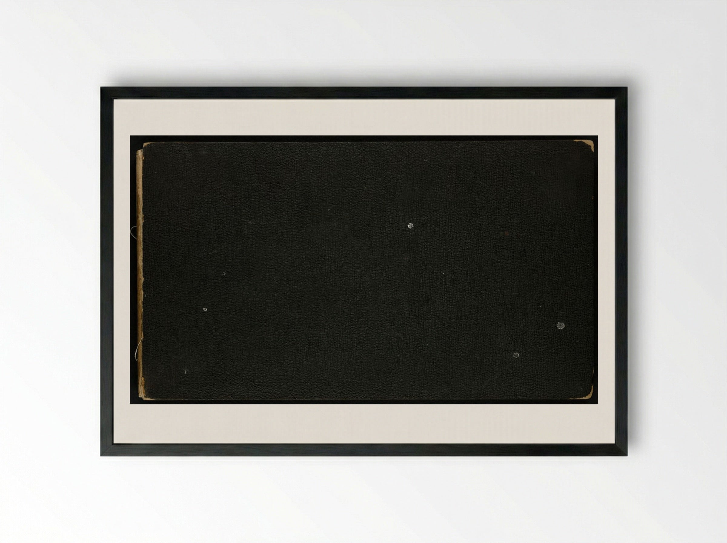 Sketchbook: Figures and Landscapes - Sanford Robinson Gifford - Framed Print Black