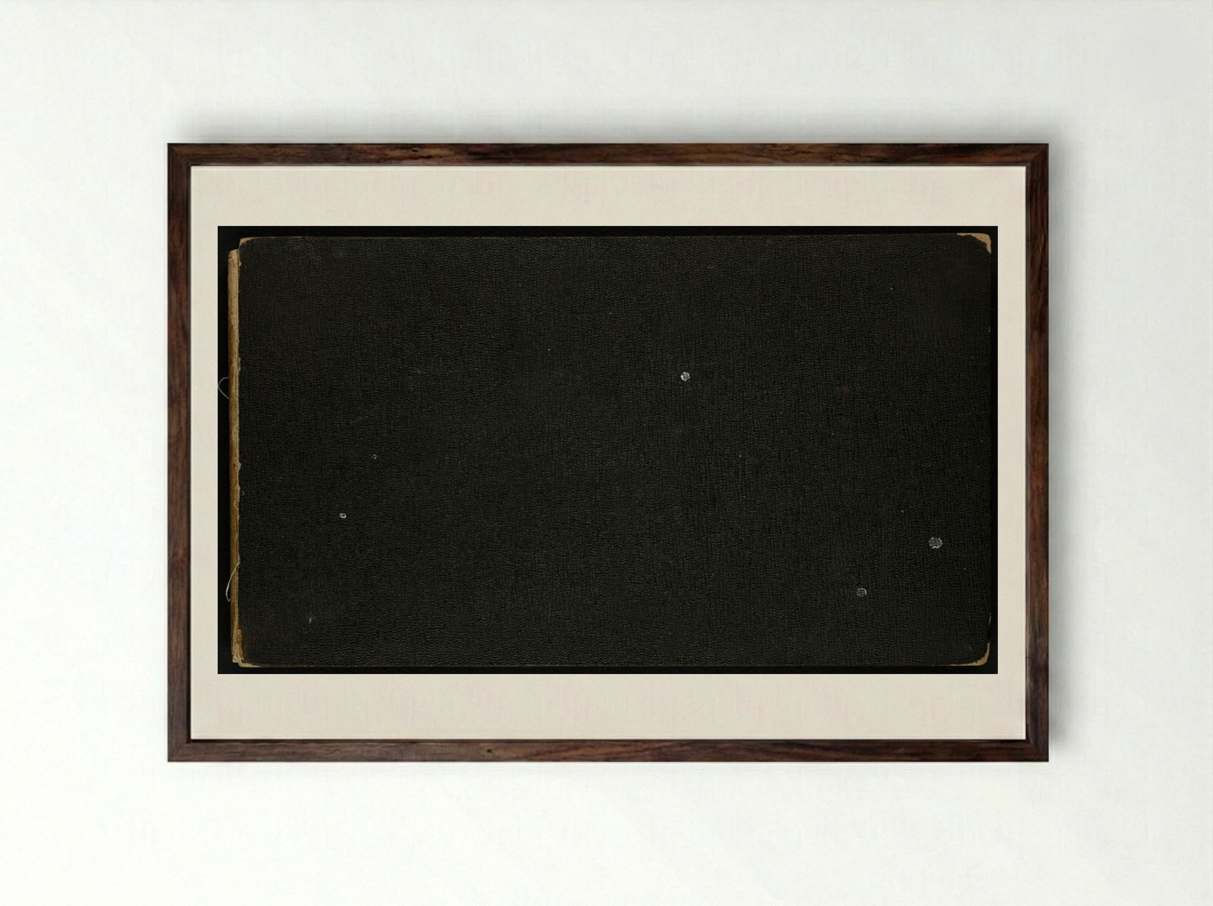 Sketchbook: Figures and Landscapes - Sanford Robinson Gifford - Framed Print Dark Wood