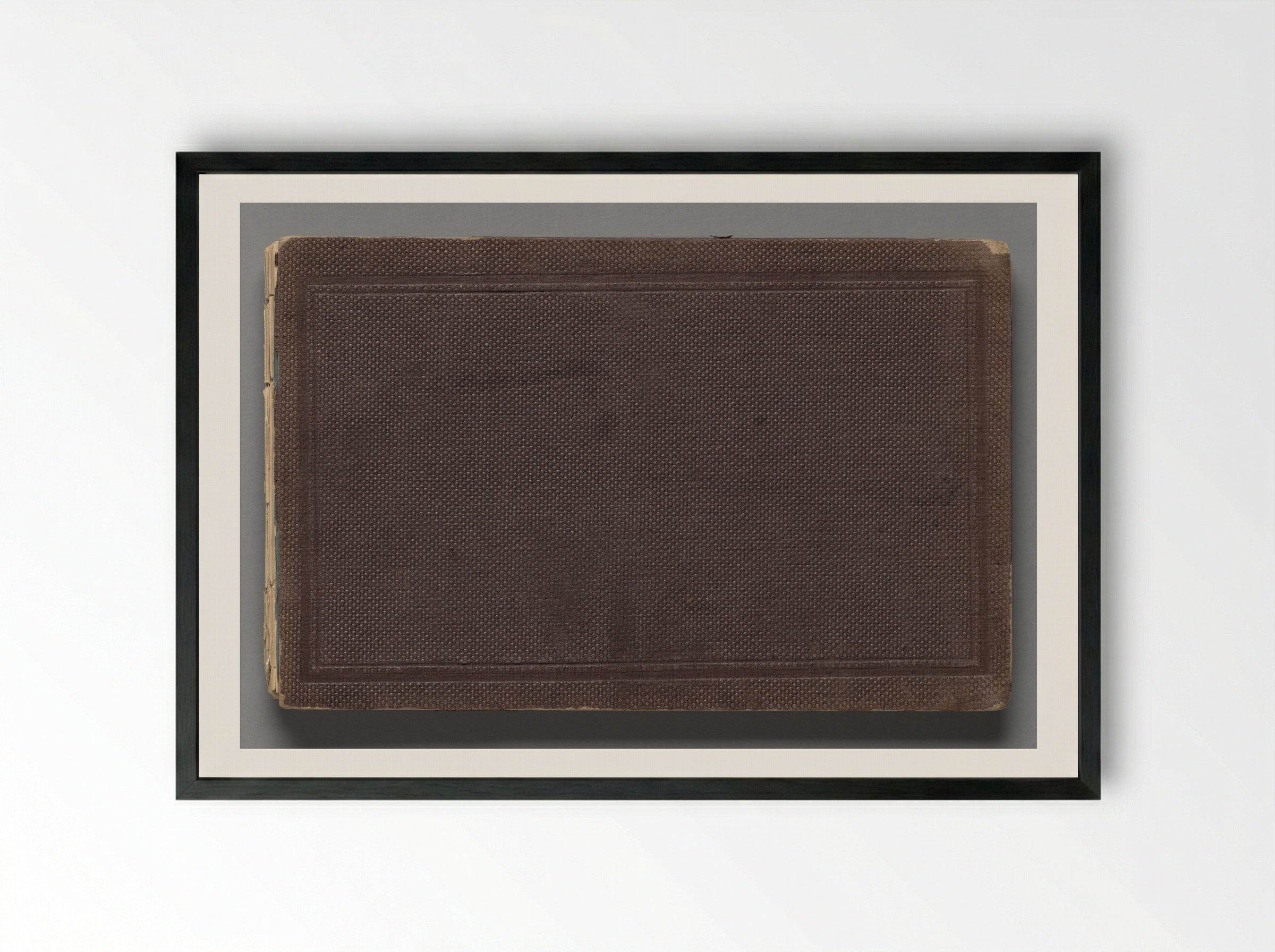 Sketchbook: Mount Desert Island, Maine - Sanford Robinson Gifford - Framed Print Black