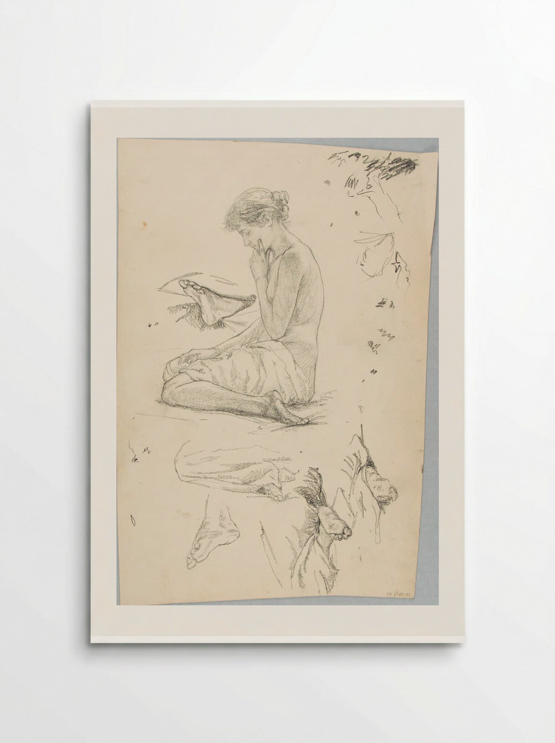Sketches of the Human Body - William Valentine Schevill - Poster