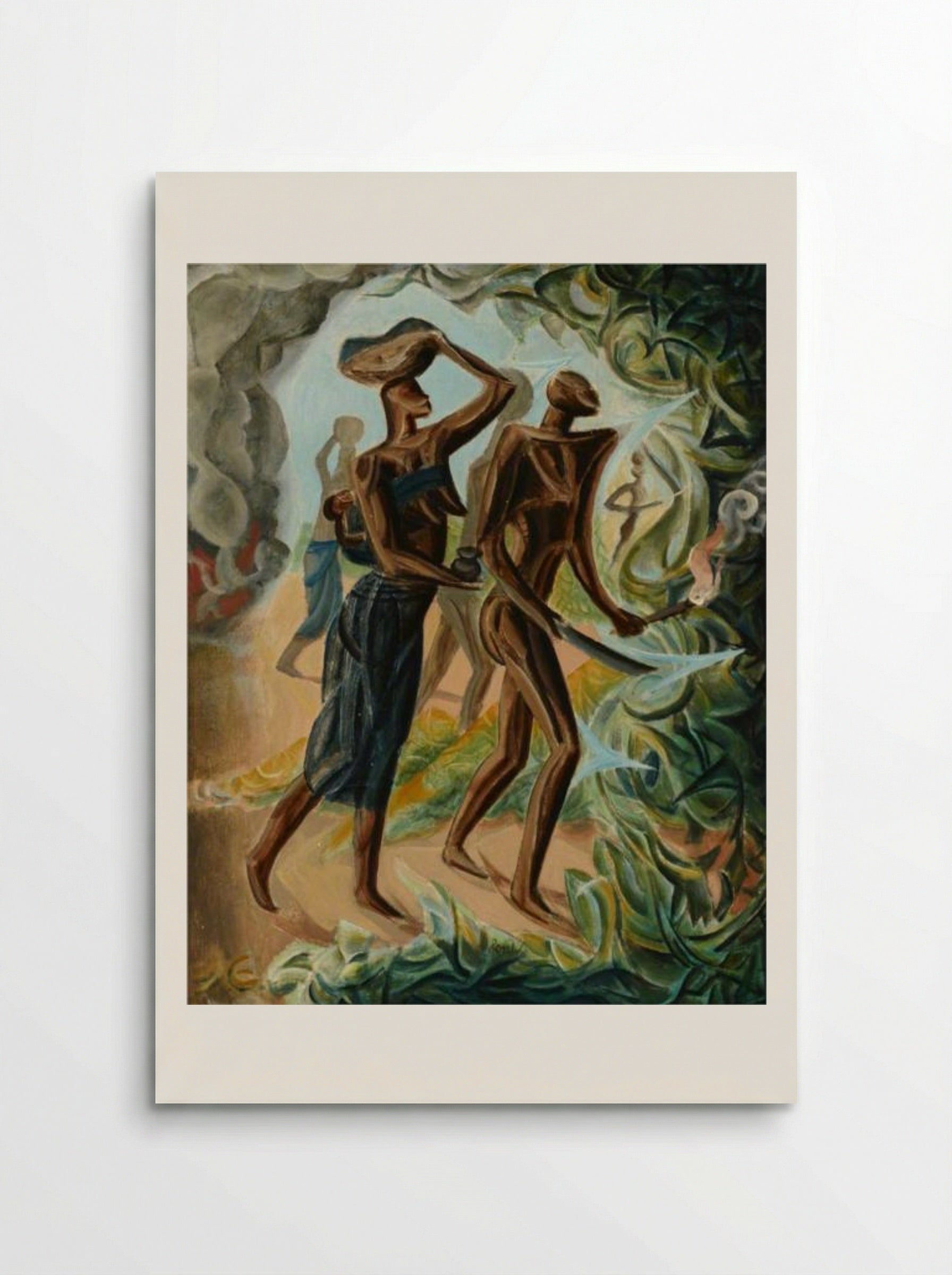Slash and Burn - Leon Underwood - Poster