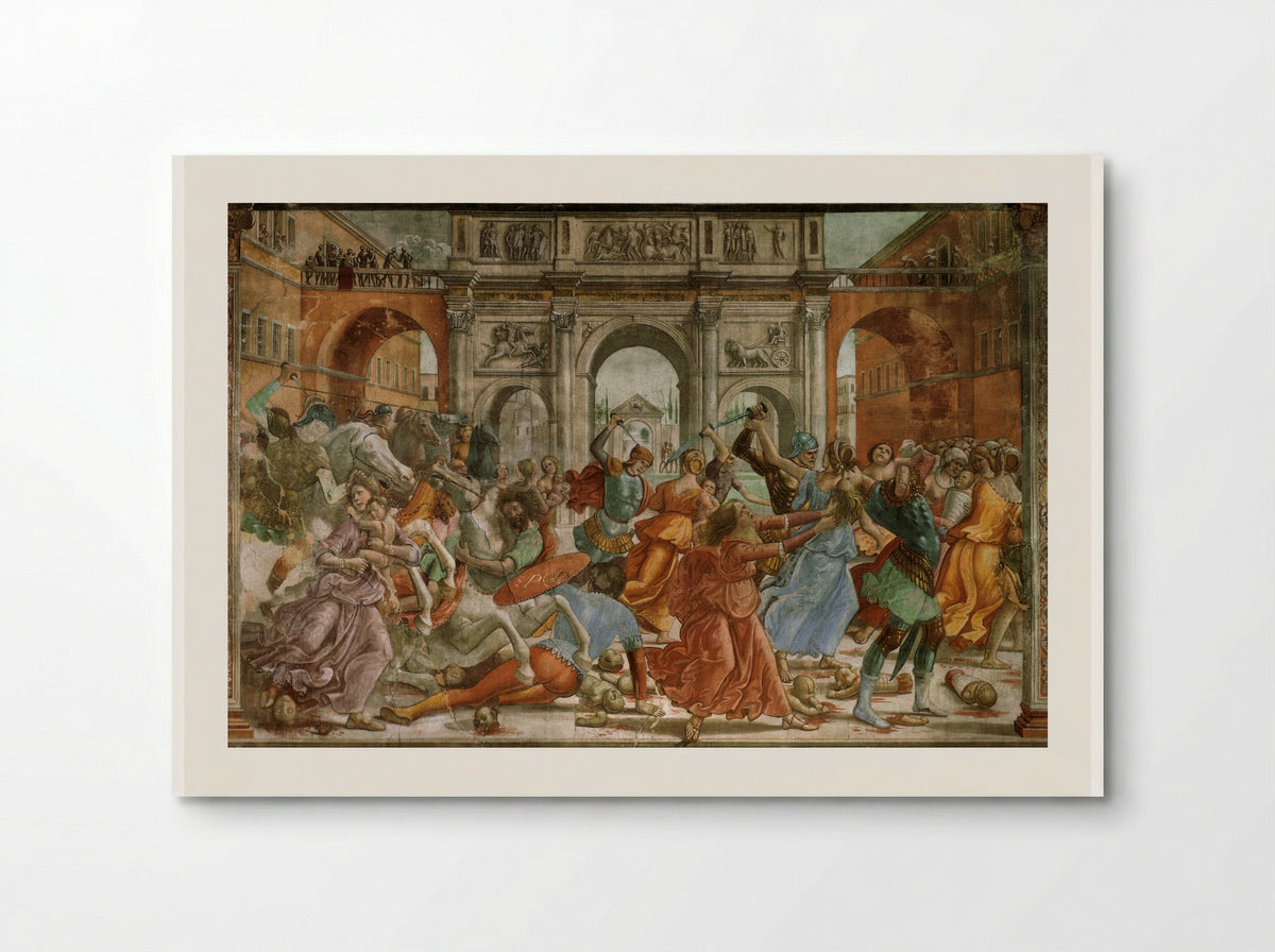 Slaughter of the Innocents - Domenico Ghirlandaio - Poster