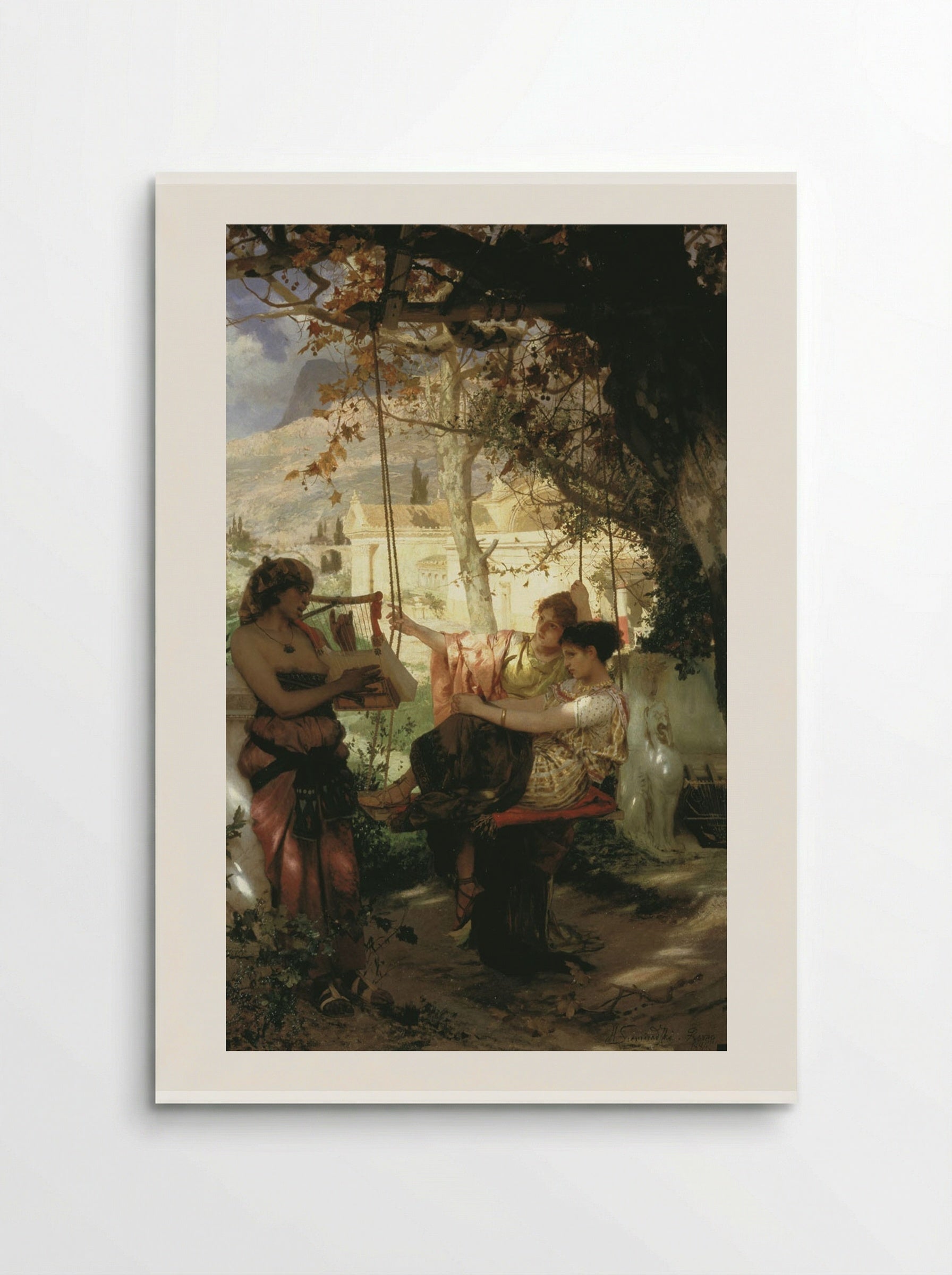 Slave's Song - Henryk Siemiradzki - Poster
