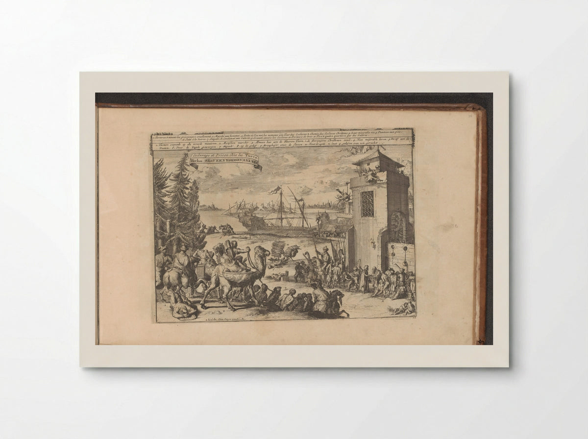 Slavernij en gevangenschap in het Ottomaanse Rijk - Romeyn de Hooghe - Poster