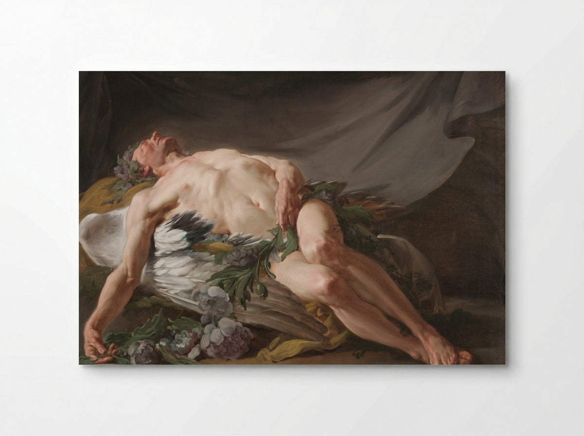 Sleep - Jean Bernard Restout - Poster