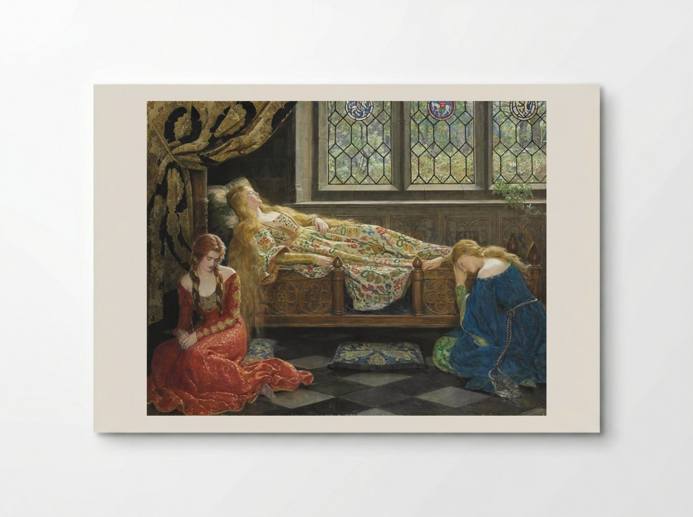 Sleeping Beauty - John Collier - Poster