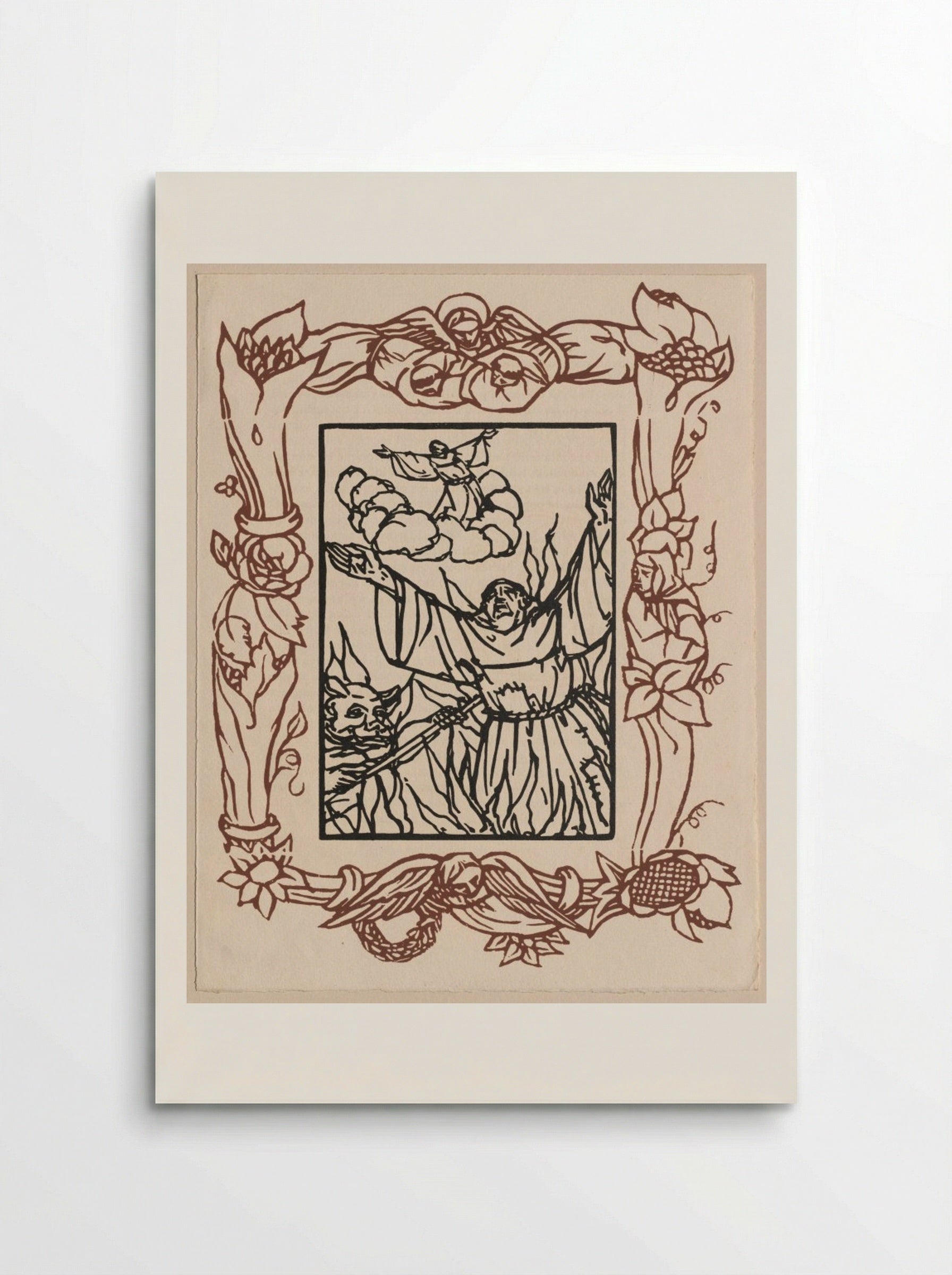 Small Flowers of Saint Francis - Émile Bernard - Poster