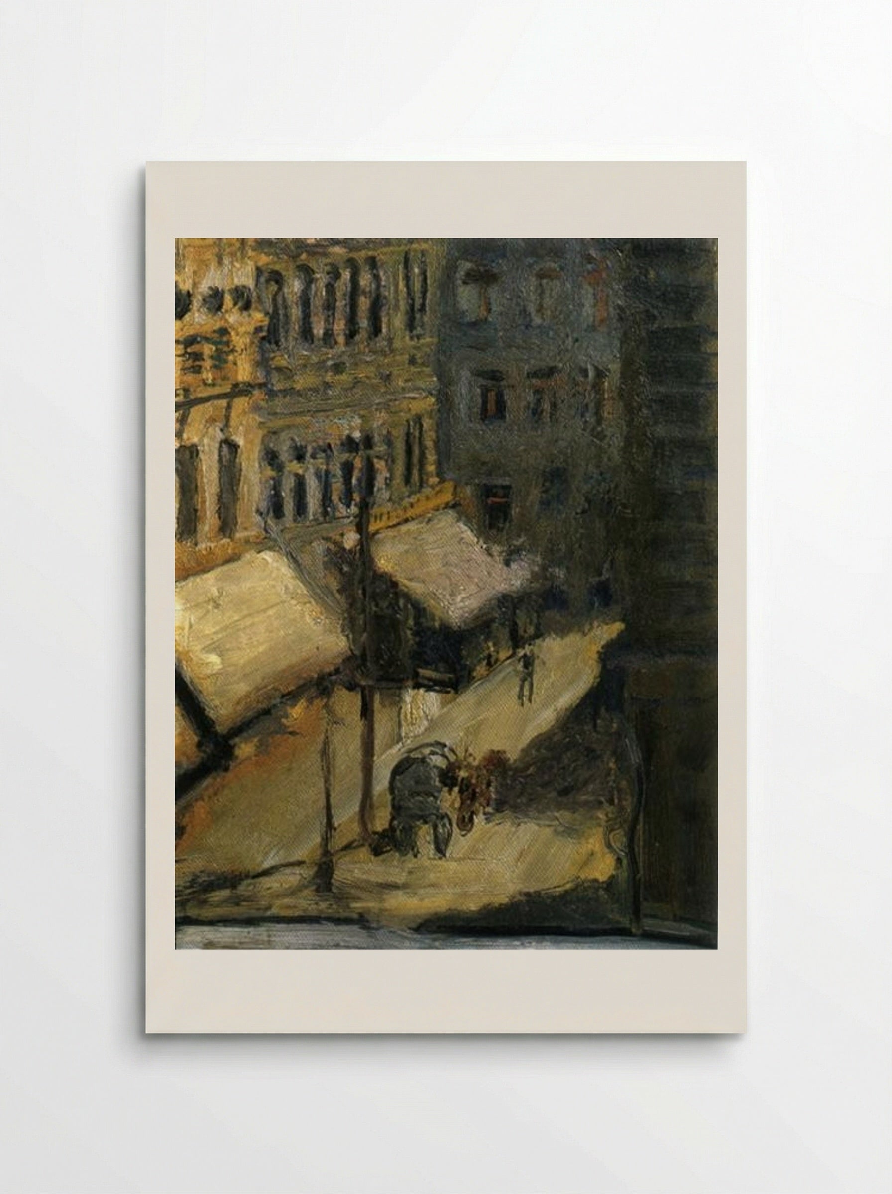 Small Street (Nußdorferstraße) - Richard Gerstl - Poster
