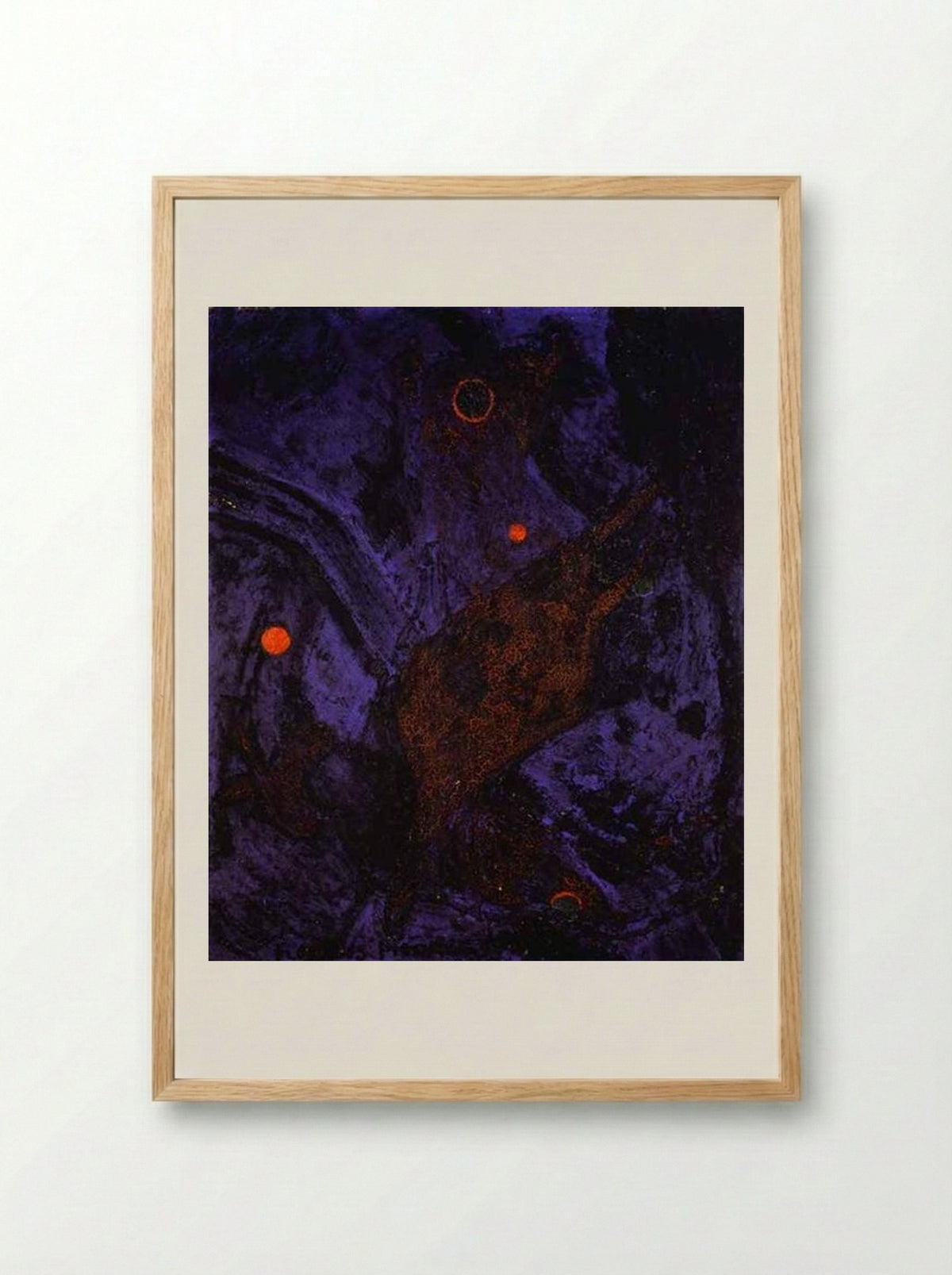 Small Sun - Francis Picabia - Framed Print Wood