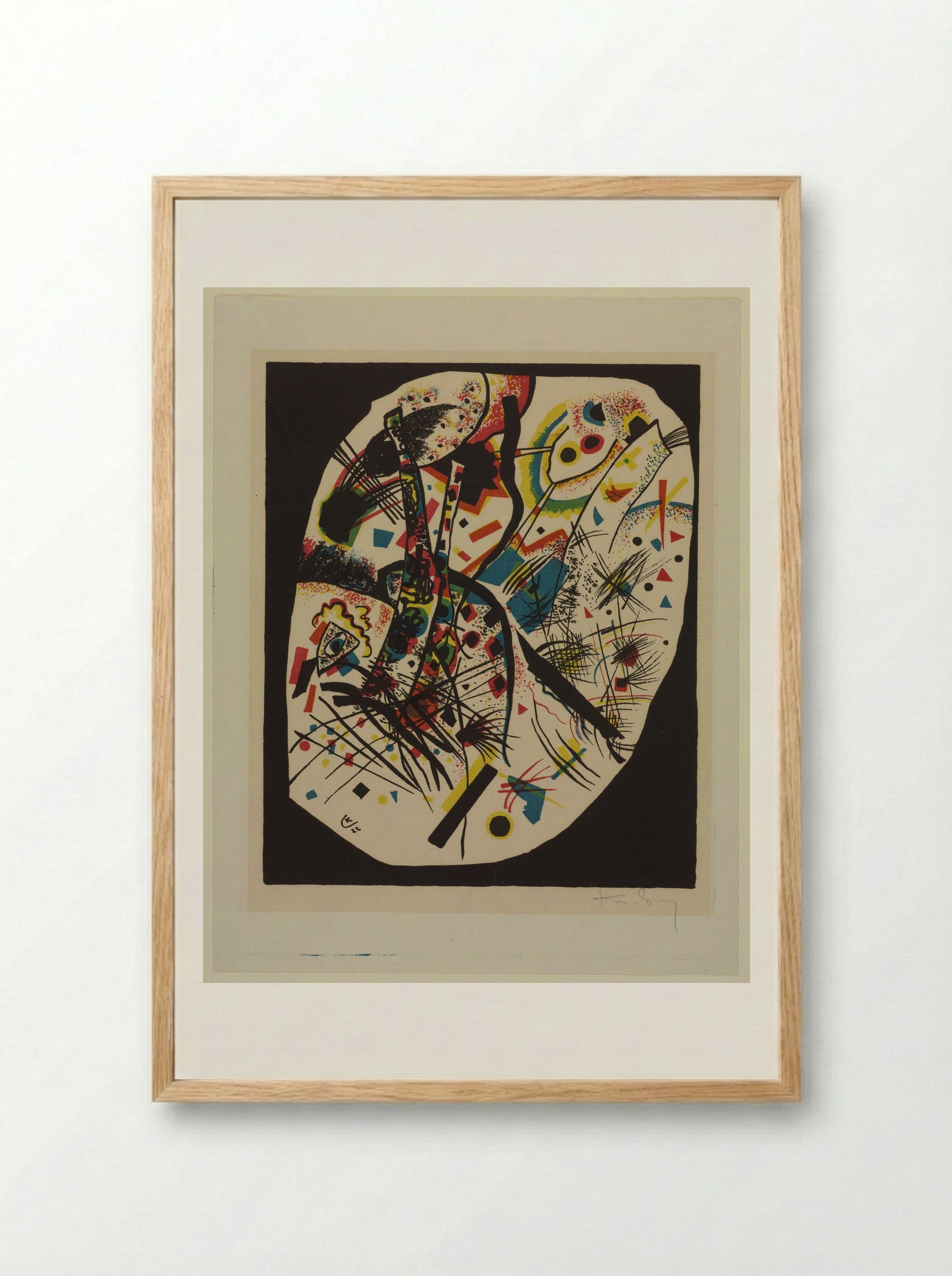 Small Worlds III - Wassily Kandinsky - Framed Print Wood