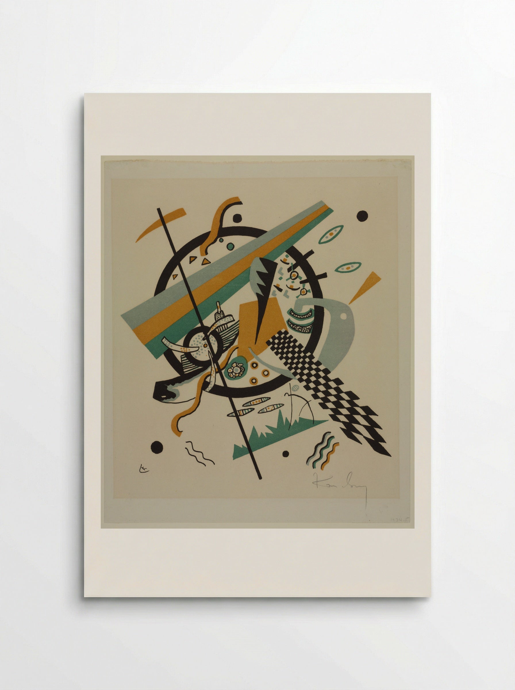 Small Worlds IV - Wassily Kandinsky - Poster