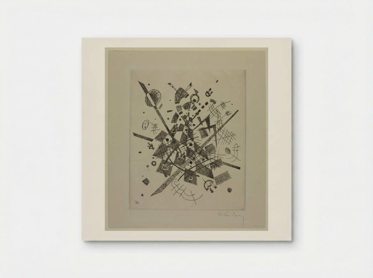 Small Worlds IX - Wassily Kandinsky - Poster