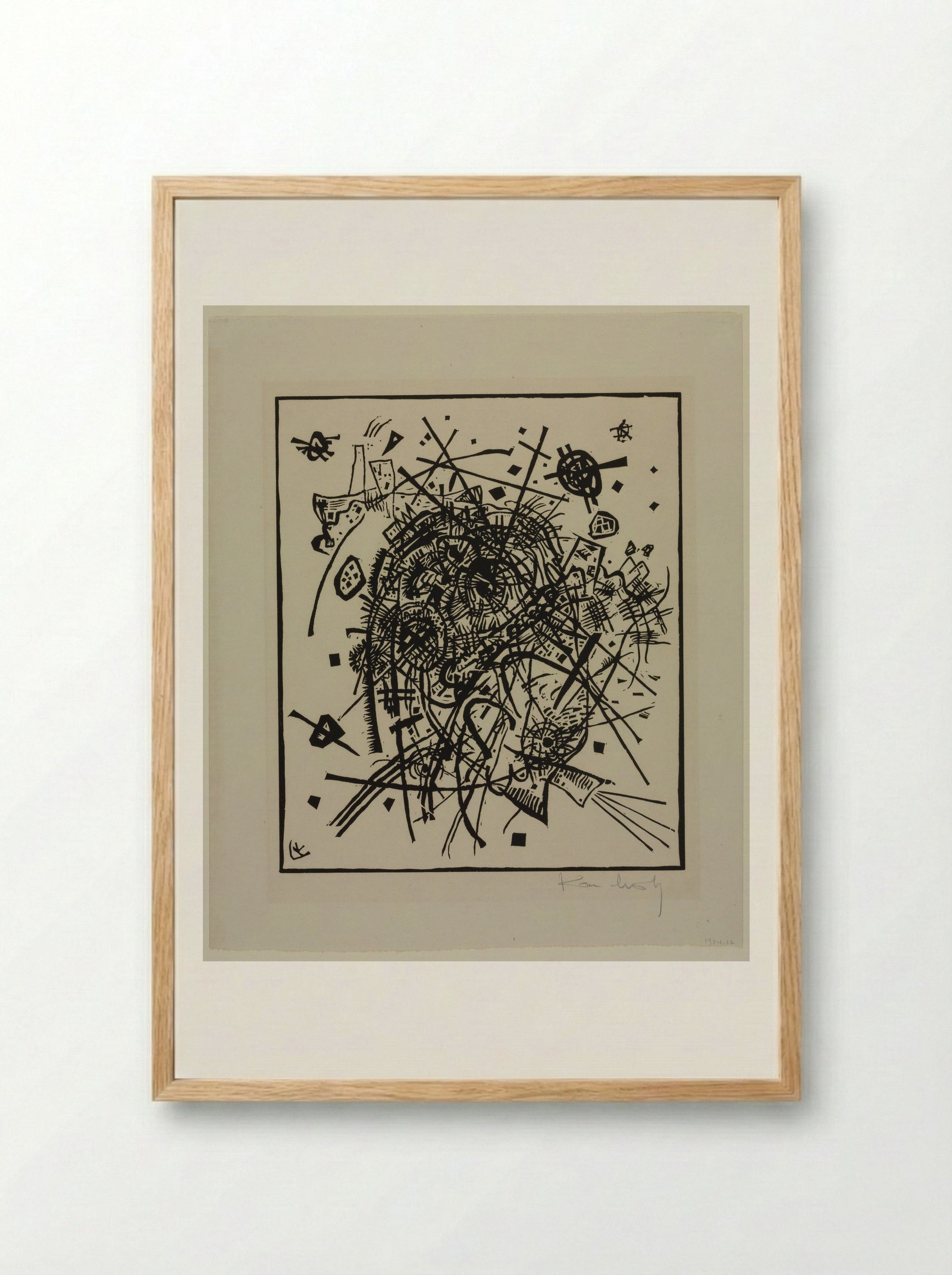 Small Worlds VIII - Wassily Kandinsky - Framed Print Wood