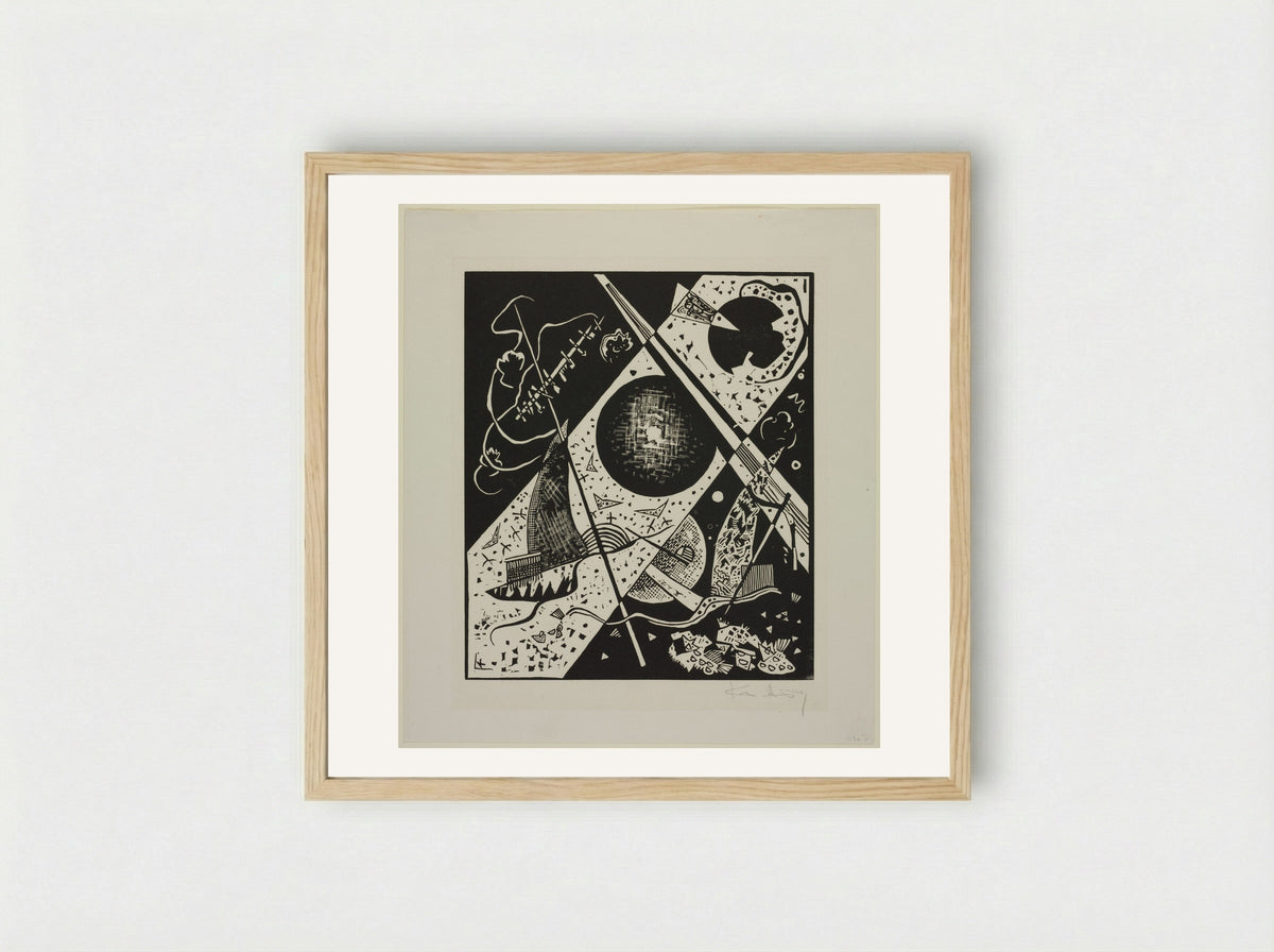 Small Worlds VI - Wassily Kandinsky - Framed Print Wood