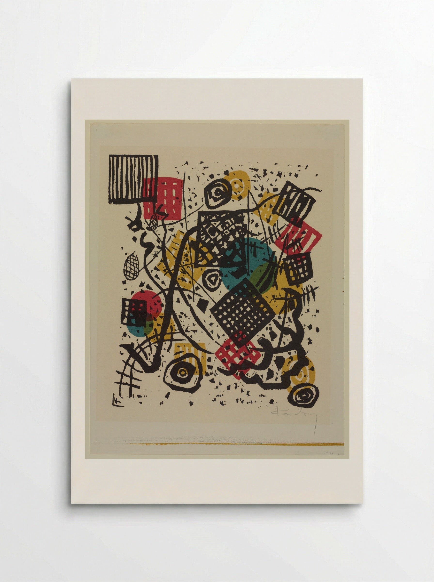 Small Worlds V - Wassily Kandinsky - Poster