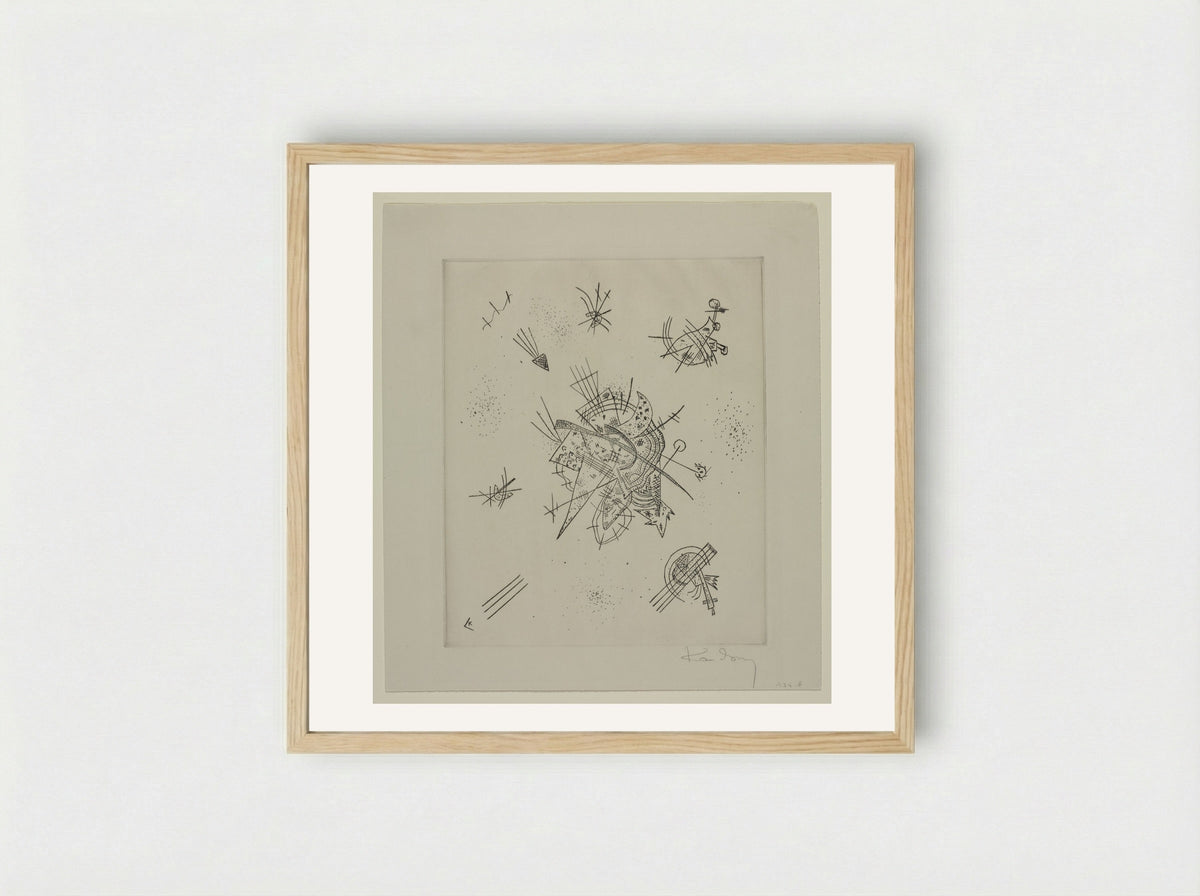 Small Worlds X - Wassily Kandinsky - Framed Print Wood