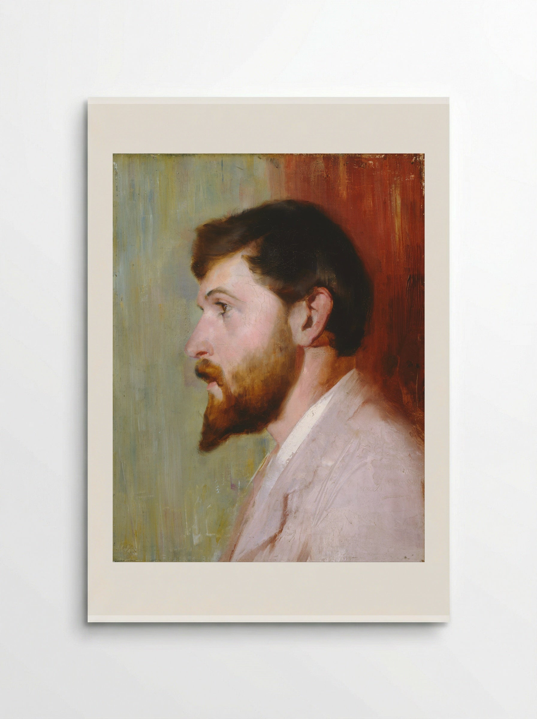 Smike Streeton age 24 - Tom Roberts - Poster