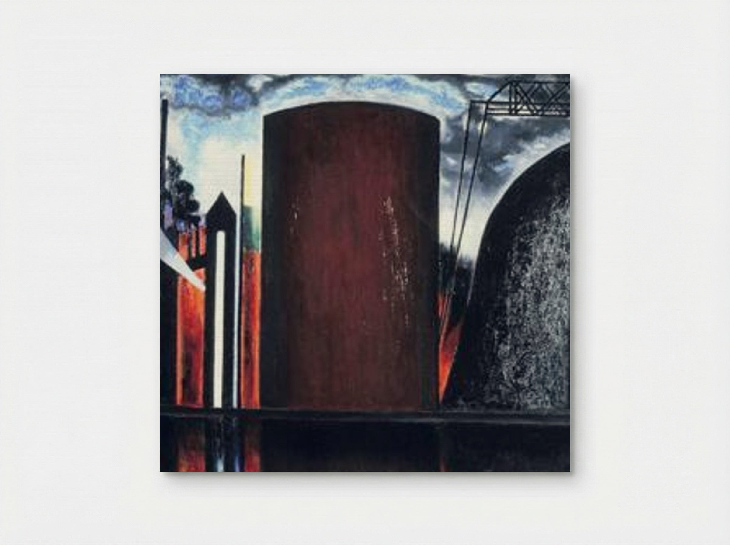 Smoke Stack - Joseph Stella - Poster