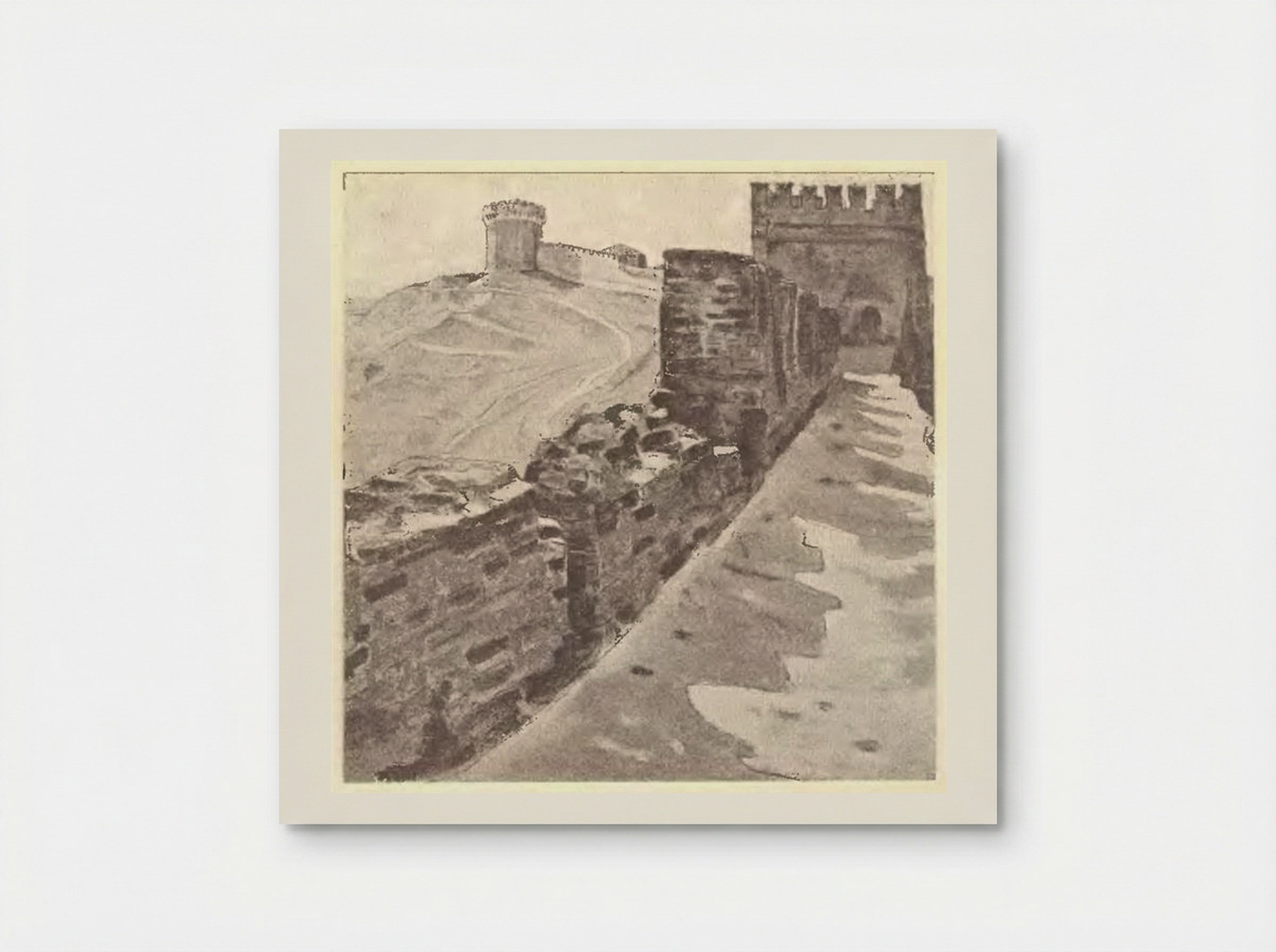 Smolensk Walls - Nicholas Roerich - Poster