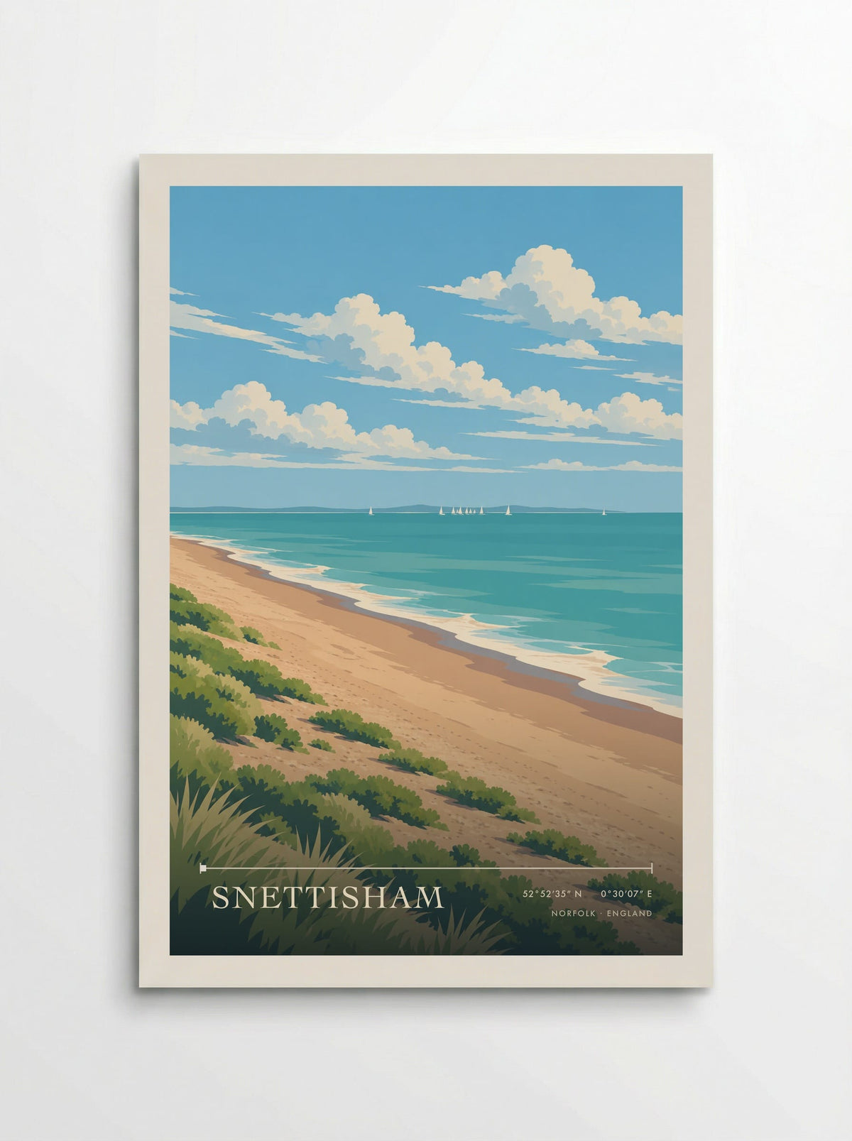 Snettisham, Norfolk | Travel Poster - Poster