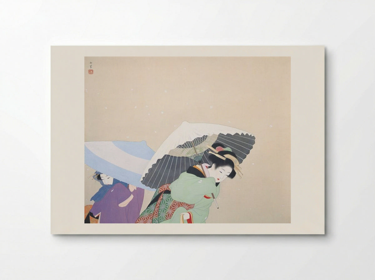 Snowflakes - Uemura Shoen - Poster