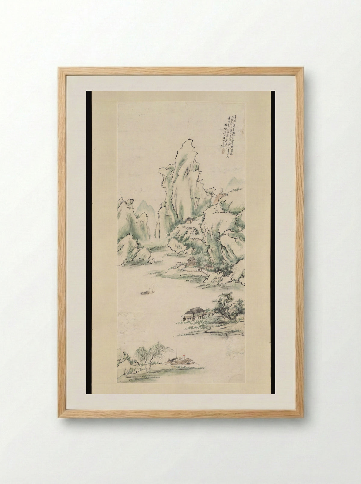 Snowscape - Liang Yuwei - Framed Print Wood