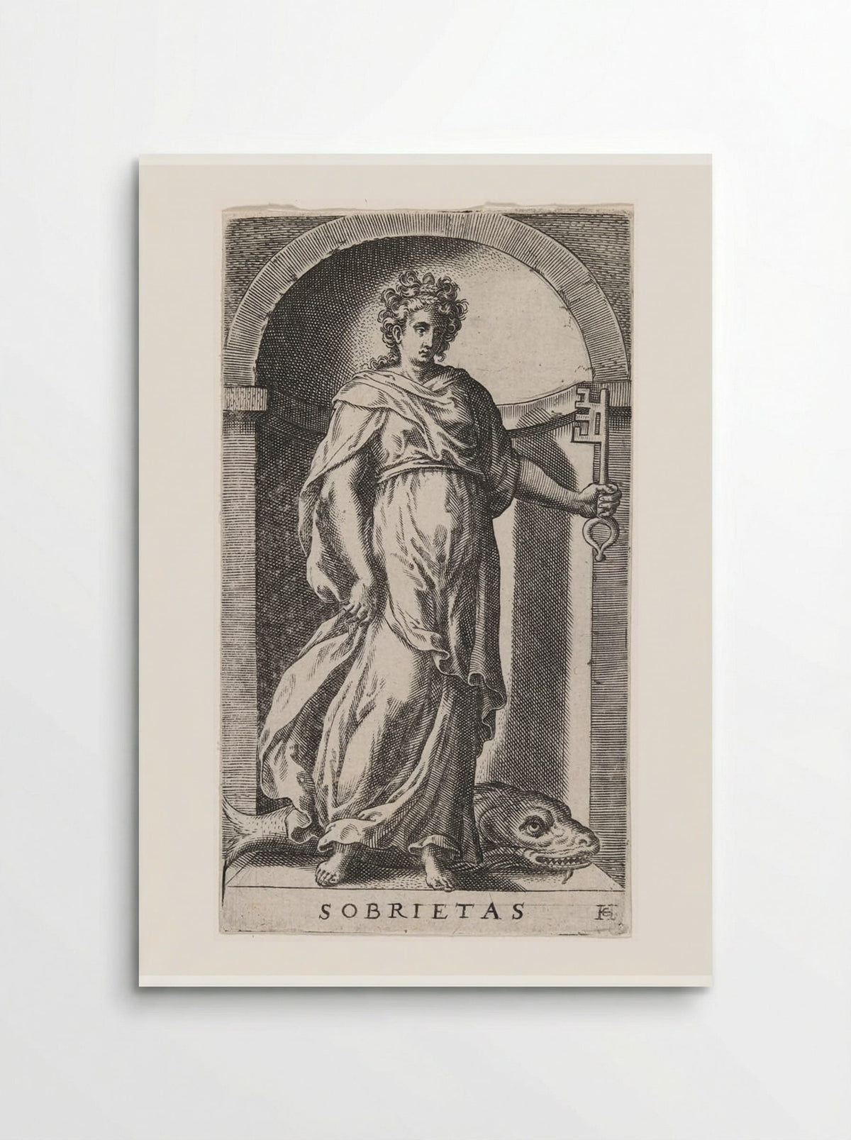 Sobrietas - Hans Collaert the Elder - Poster