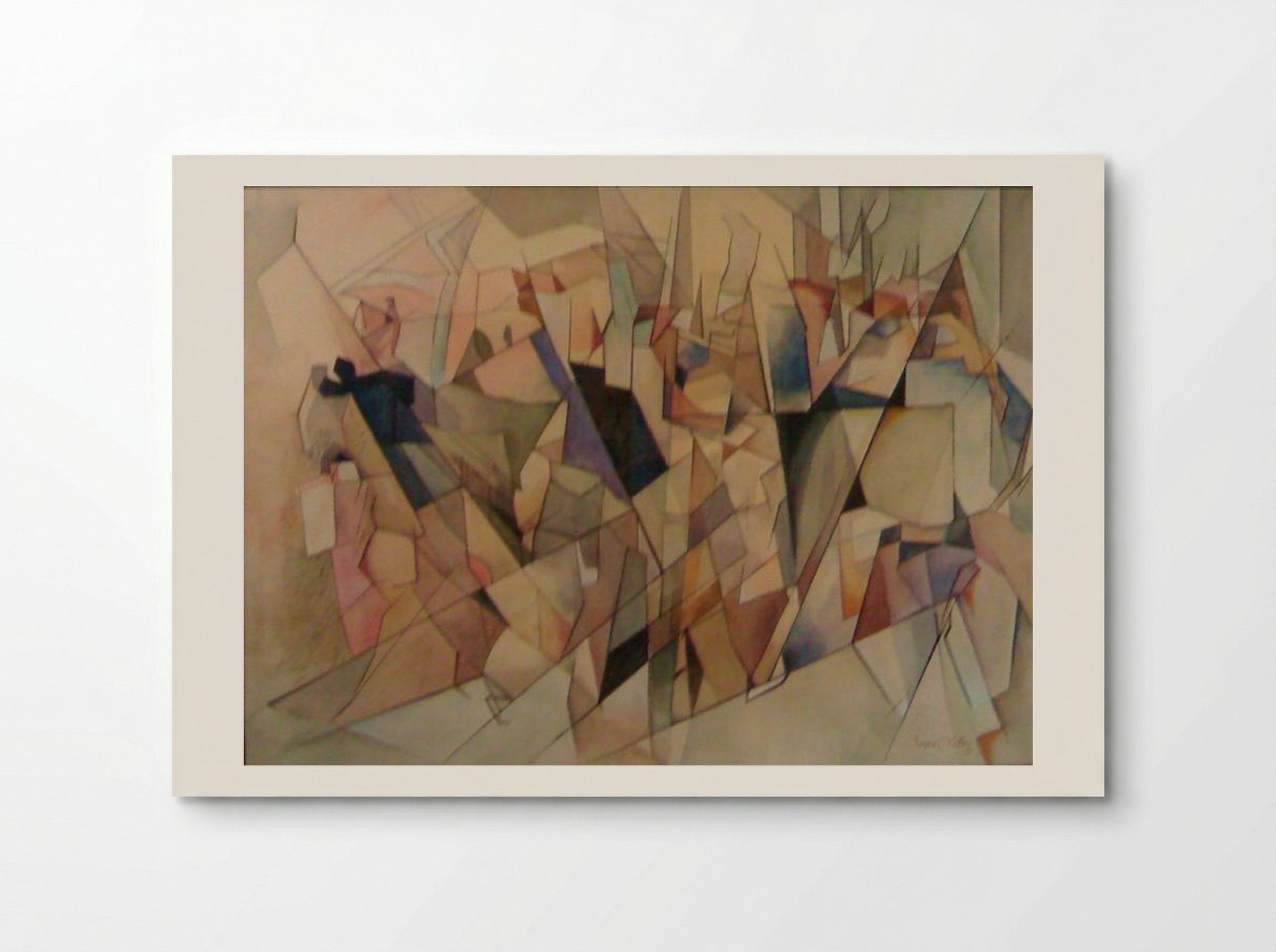 Soldats en marche - Jacques Villon - Poster