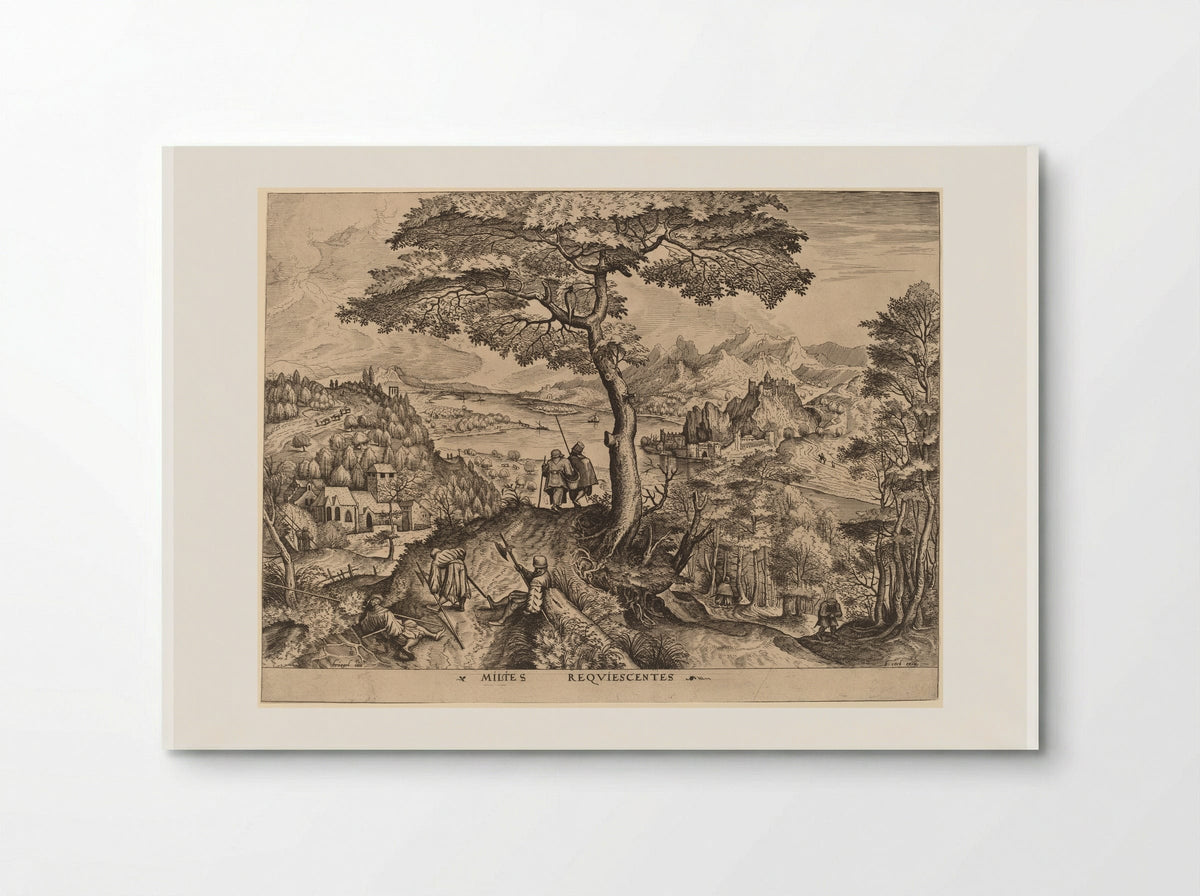Soldiers at Rest - Pieter Bruegel the Elder - Poster