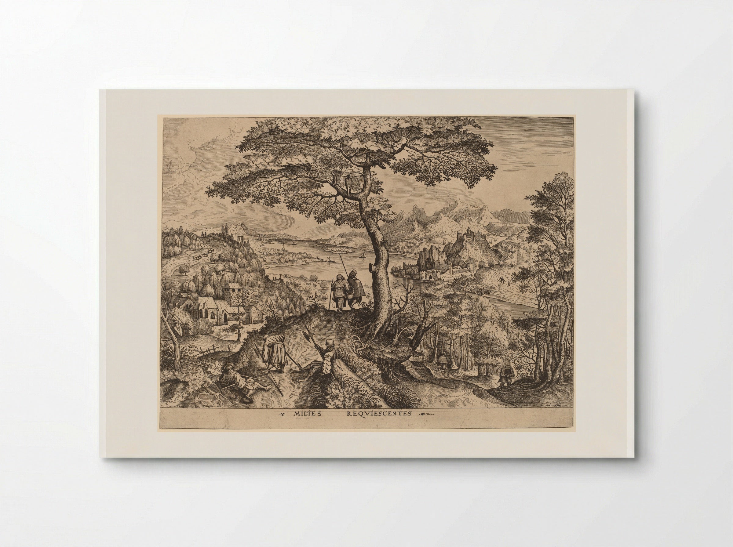Soldiers at Rest - Pieter Bruegel the Elder - Poster