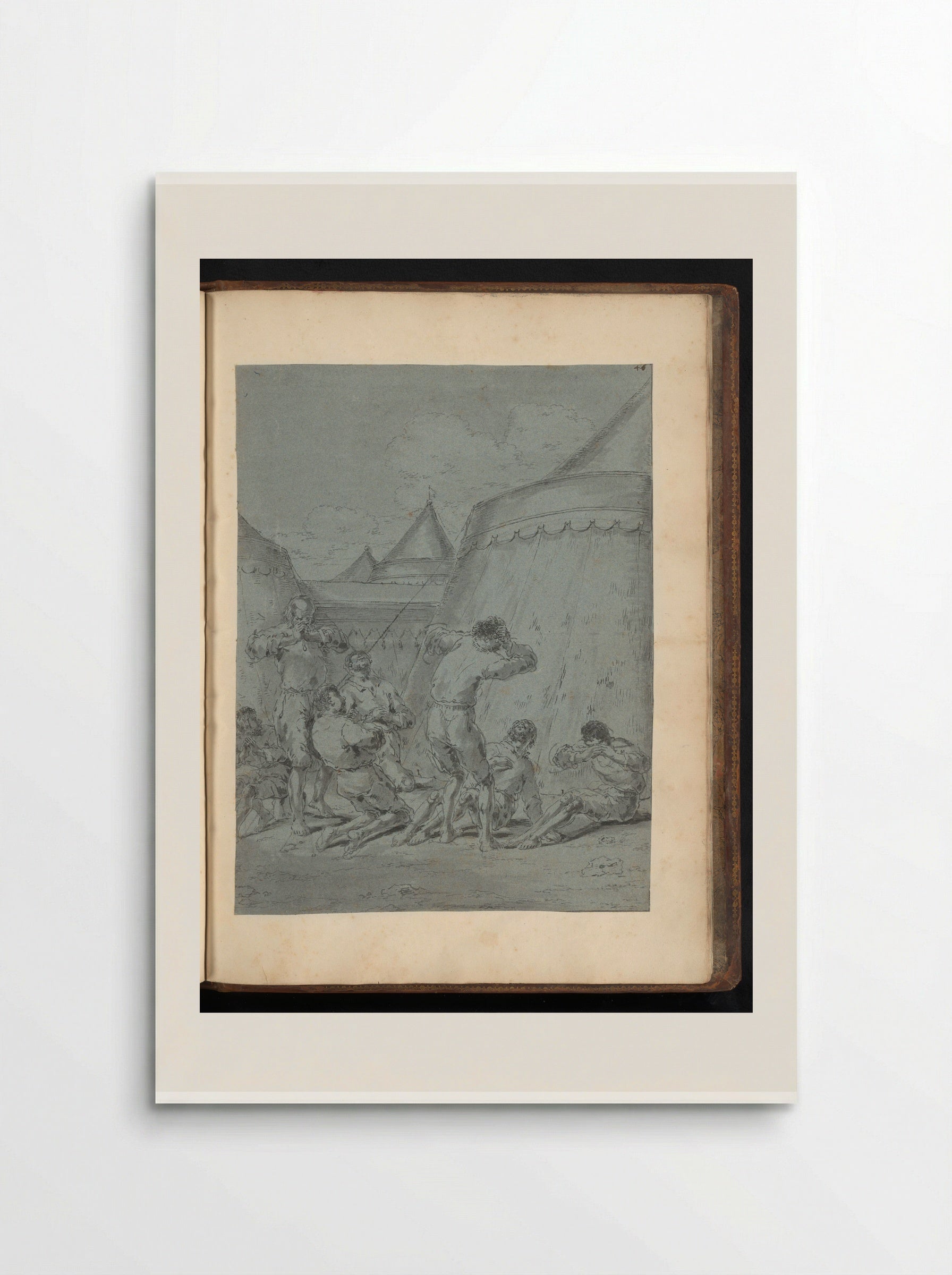 Soldiers of Alexander the Great Asking for Forgiveness - Leonaert Bramer - Poster