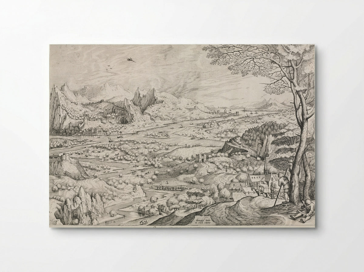 Solicitudo Rustica - Jan van Doetechum - Poster