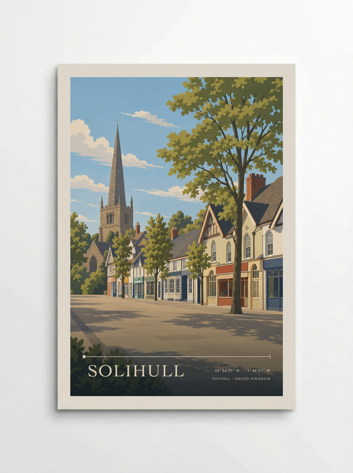 Solihull | Travel Poster - Poster