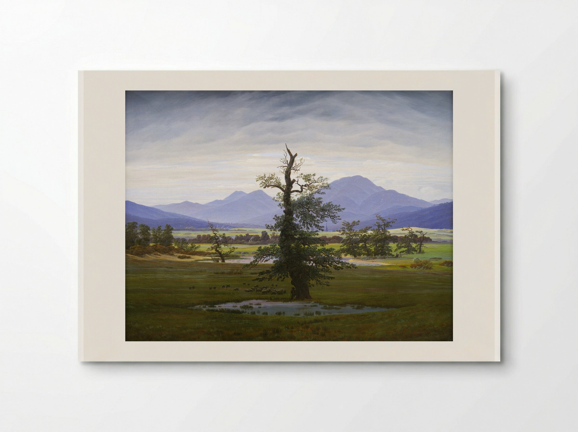 Solitary Tree - Caspar David Friedrich - Poster