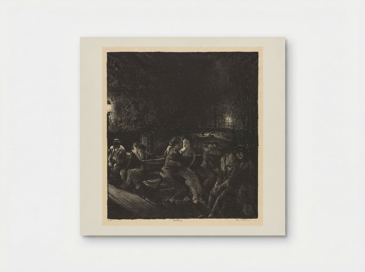 Solitude - George Bellows - Poster