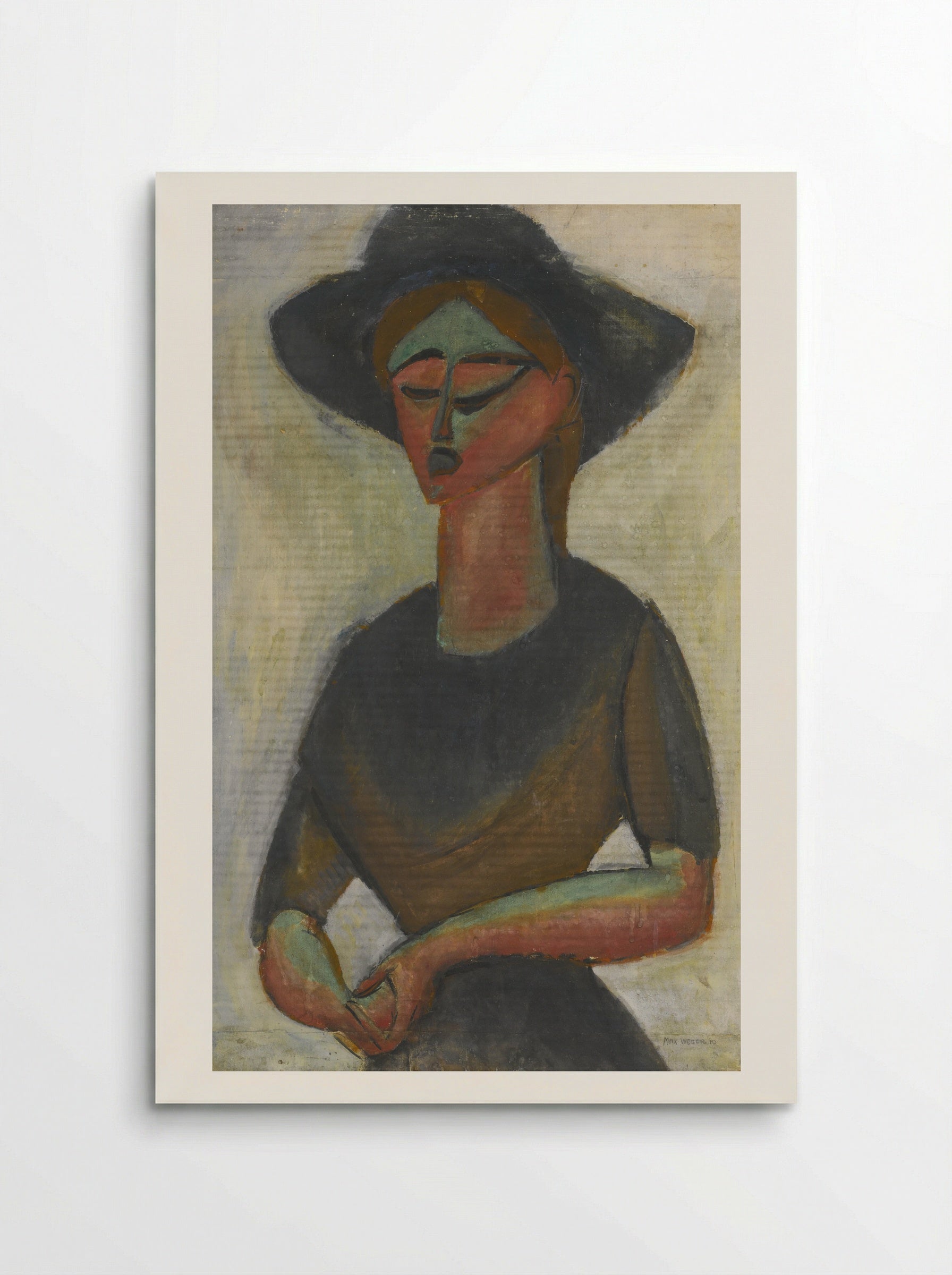 Soloist at Wanamaker's - Max Weber - Poster