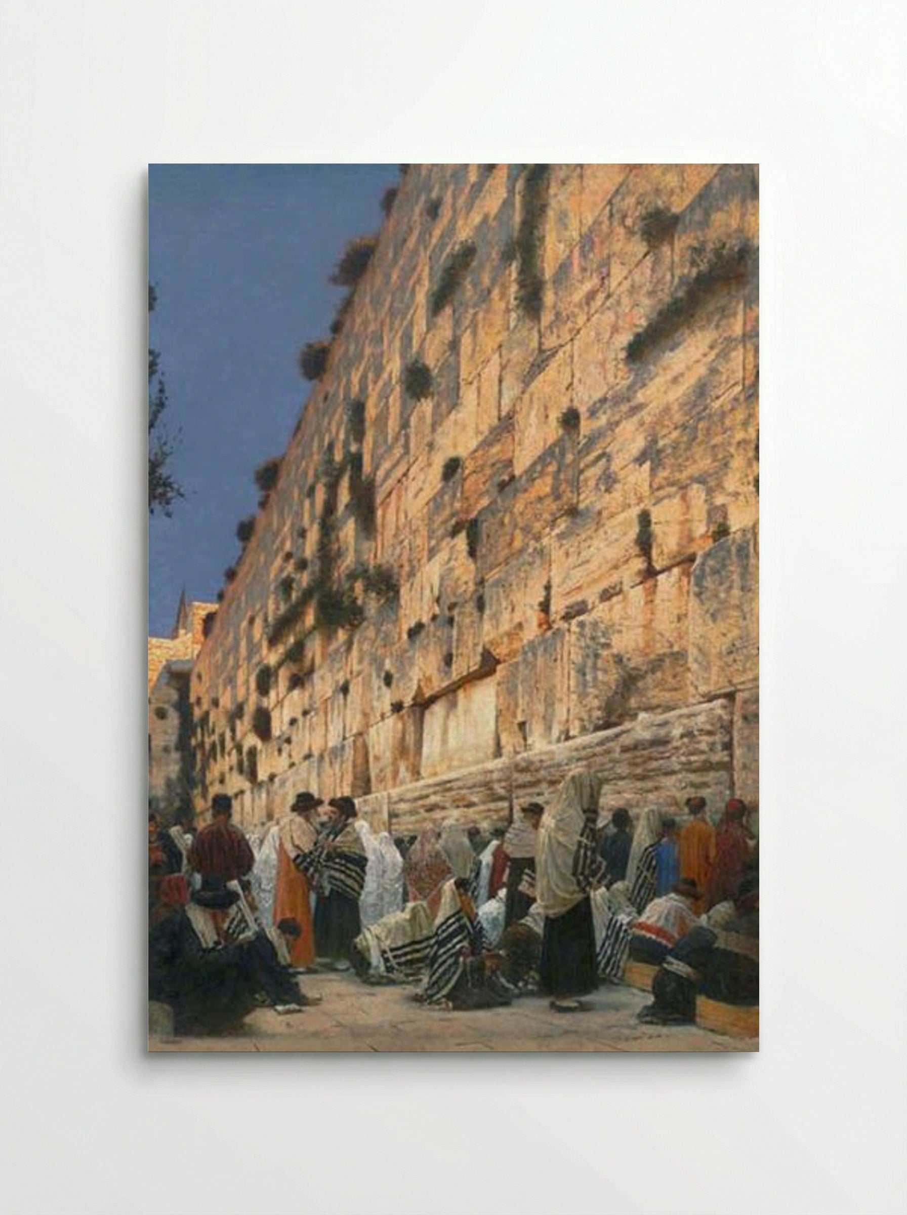 Solomon's Wall - Vasily Vereshchagin - Poster