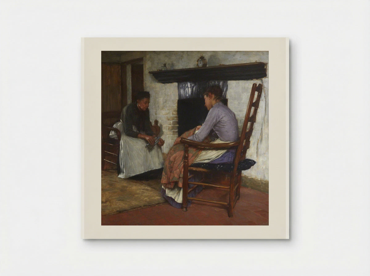 Some Poor People - Henry Herbert La Thangue - Poster