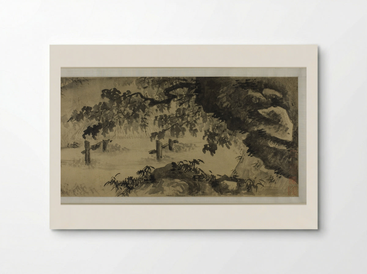 Song of a Fisherman - Wang Wen - Poster