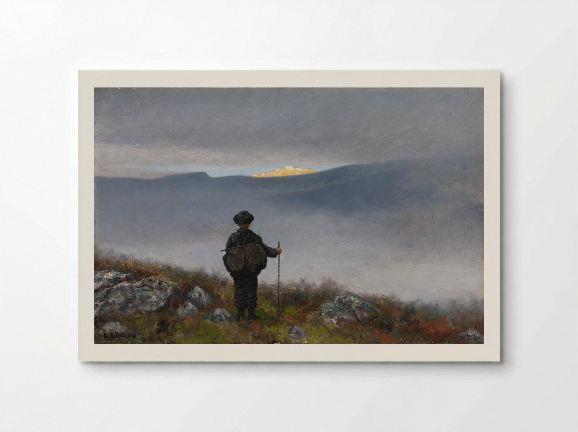 Soria Moria Slott - Theodor Severin Kittelsen - Poster