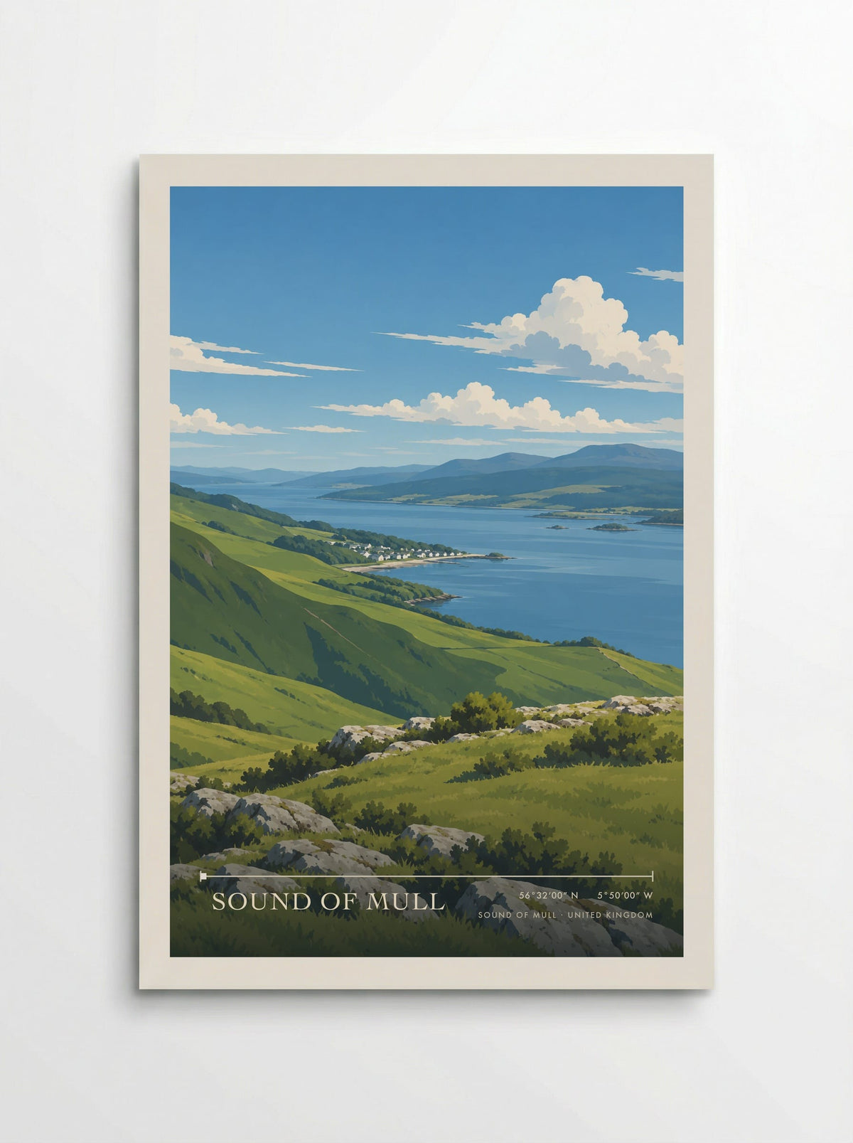 Sound of Mull | Travel Poster - Poster