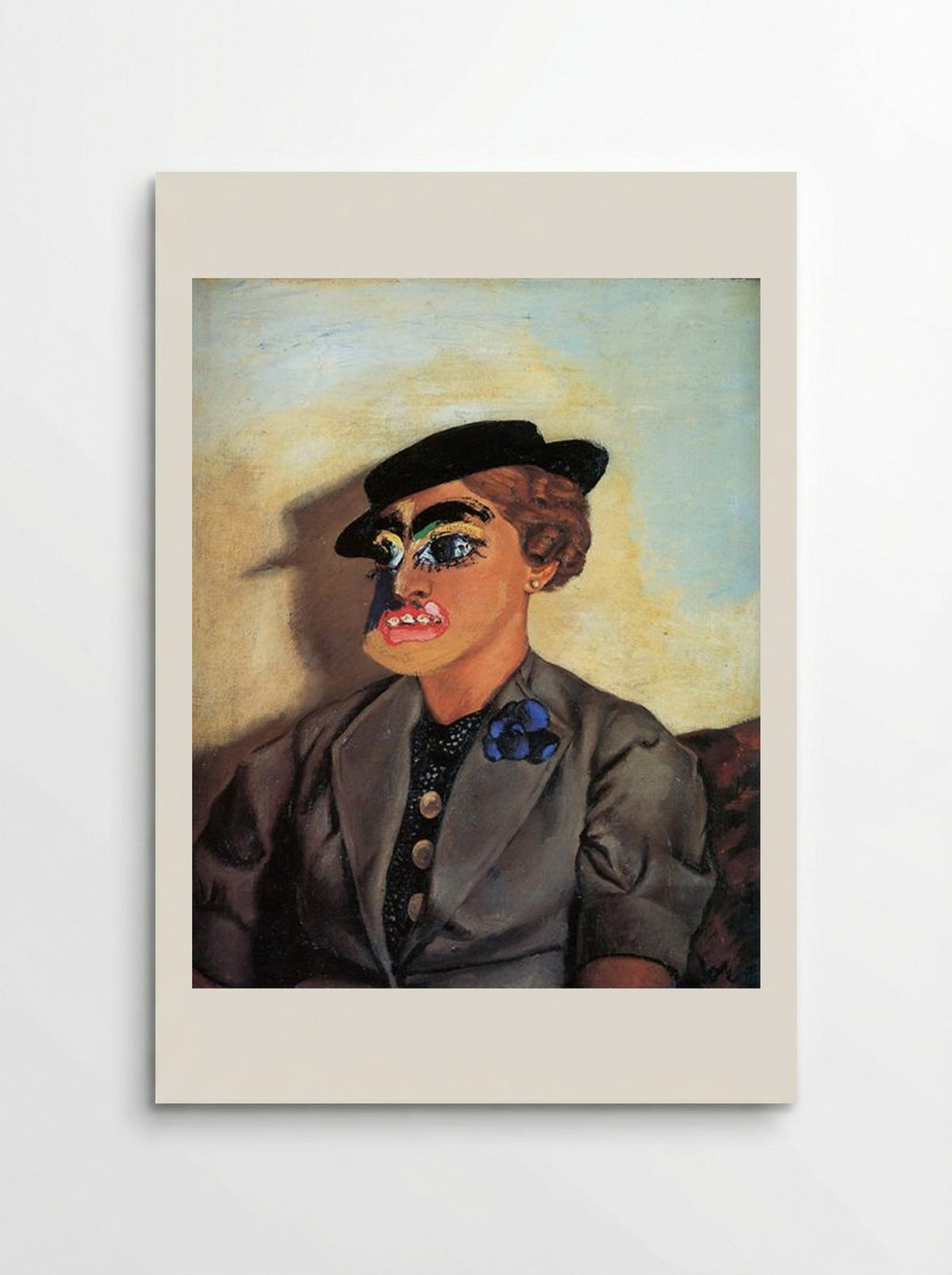 Souriez Rue Froide (Defiguration) - Asger Jorn - Poster