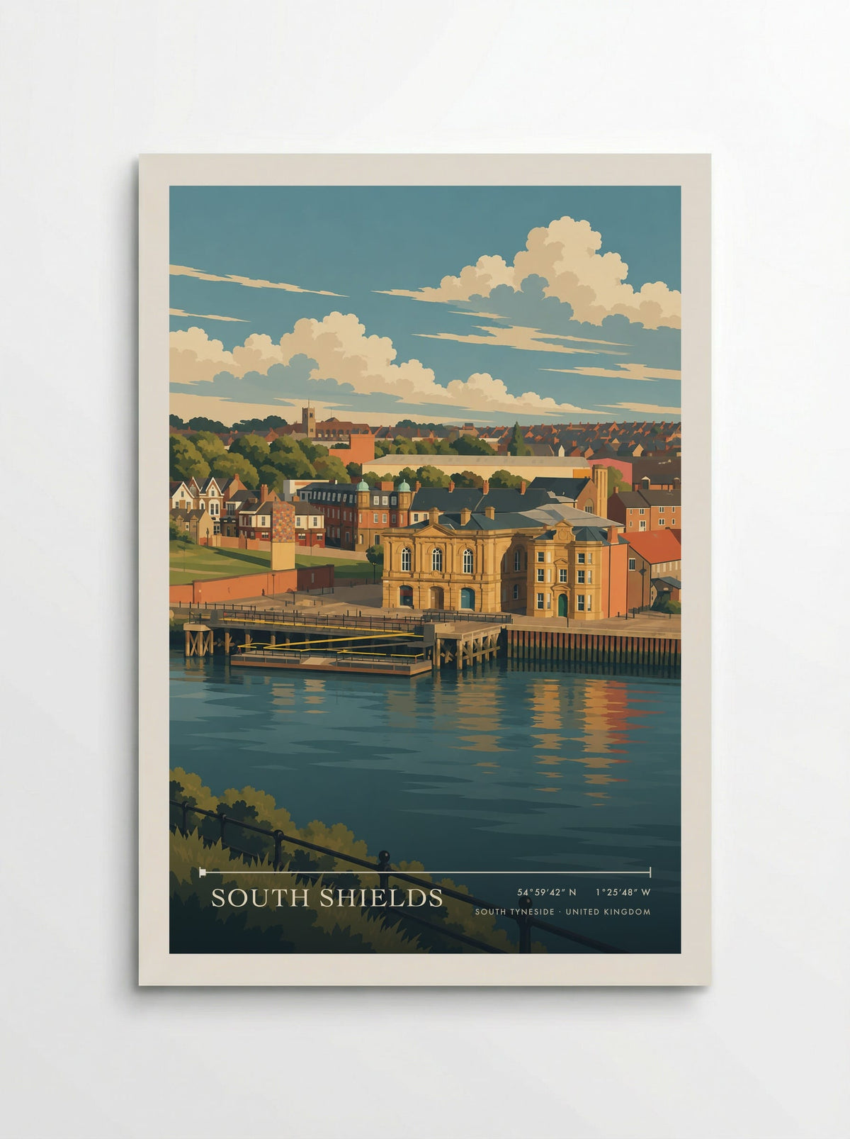 South Shields, South Tyneside | Travel Poster - Poster