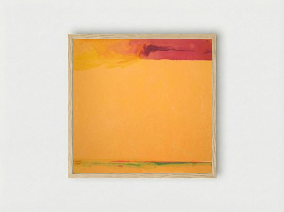 Southern Exposure - Helen Frankenthaler - Framed Print Wood